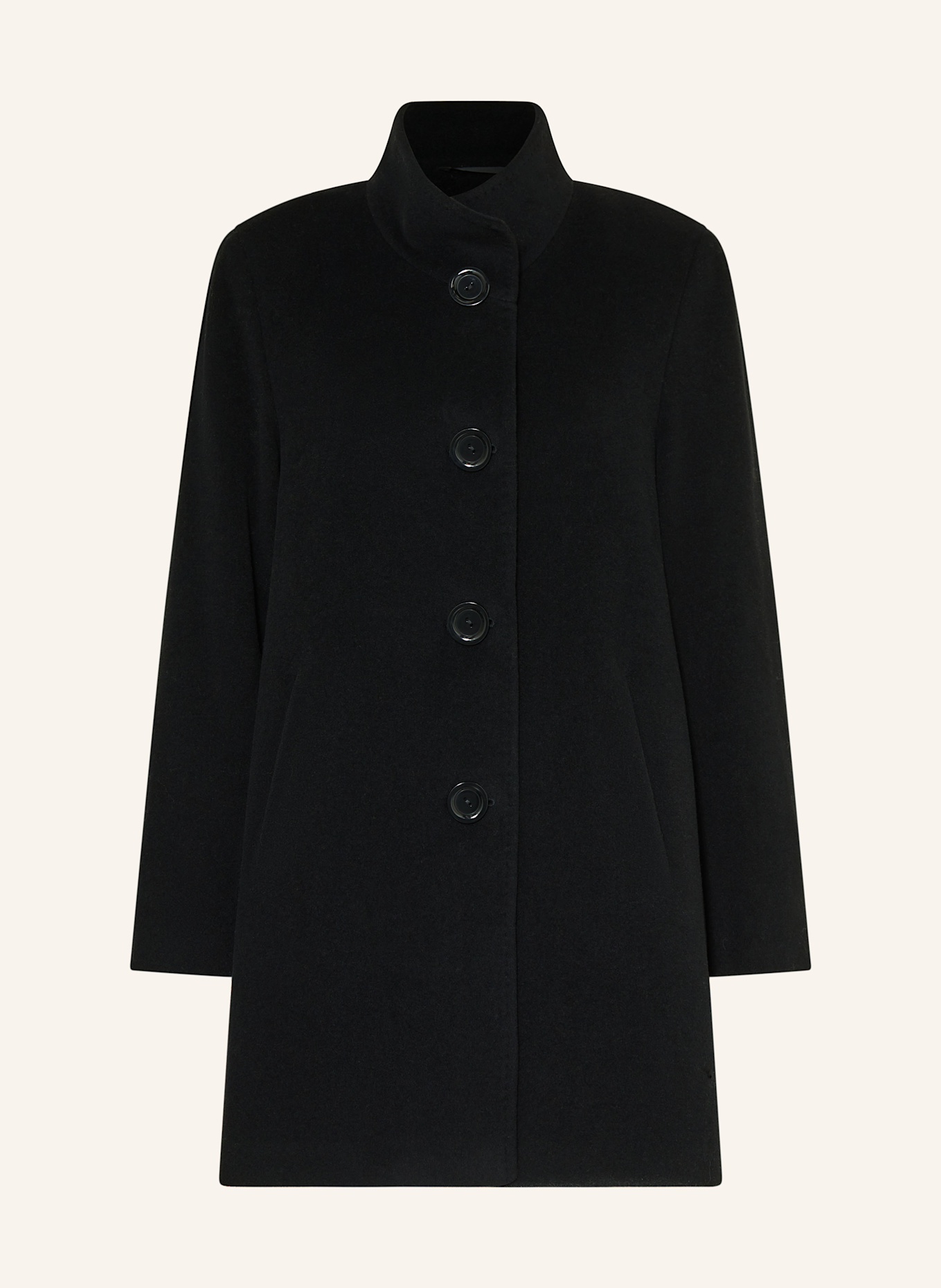 ICONS CINZIA ROCCA Wollmantel: SCHWARZ