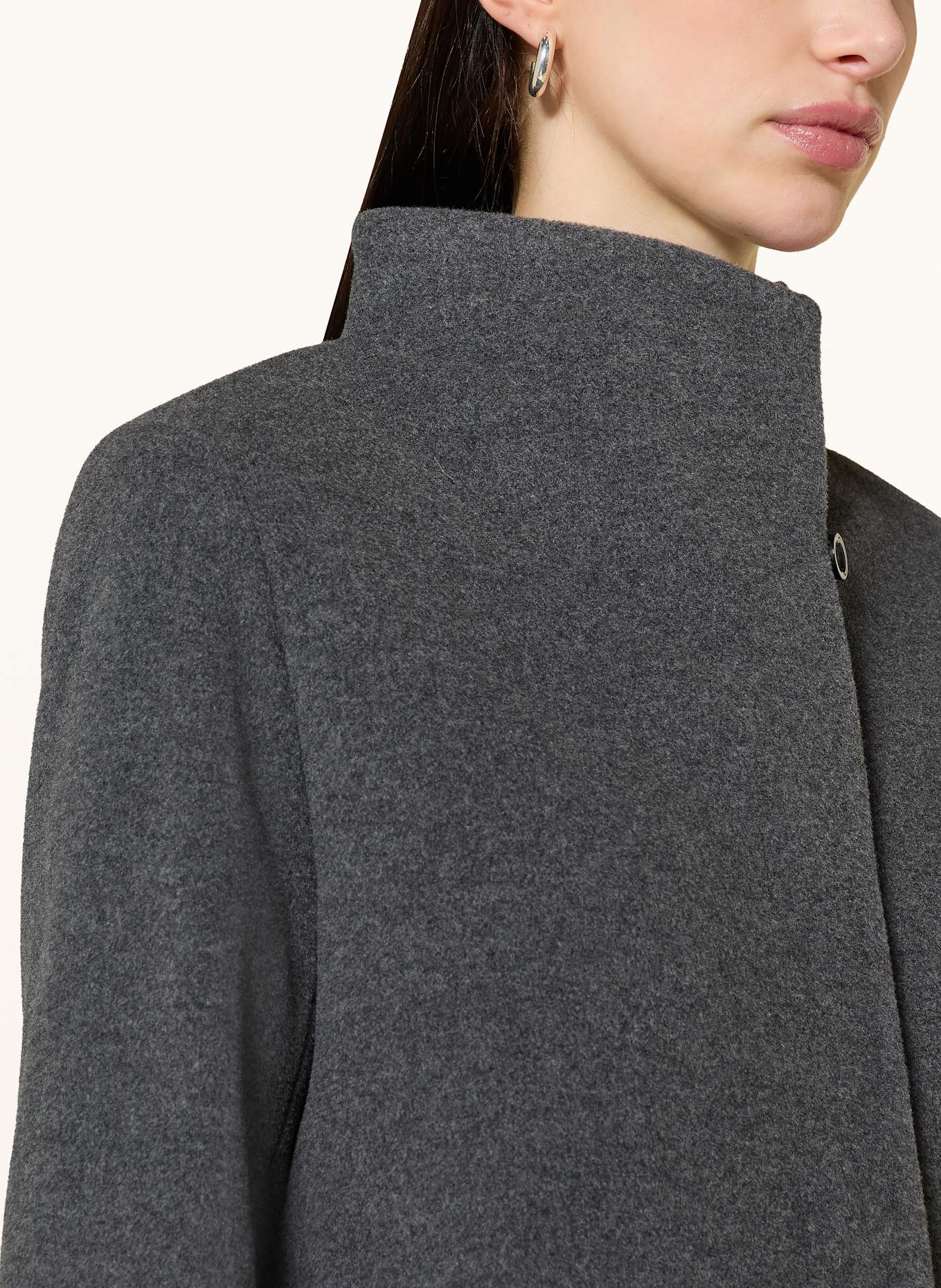 ICONS CINZIA ROCCA Wollmantel: GRAU