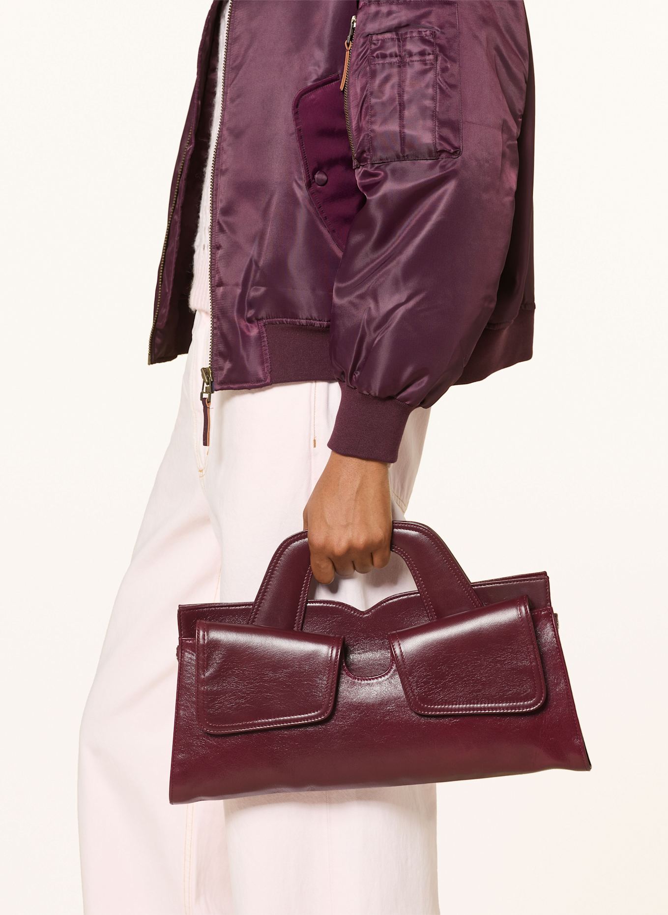 jeffrey campbell Handtasche LORELAI: DUNKELROT