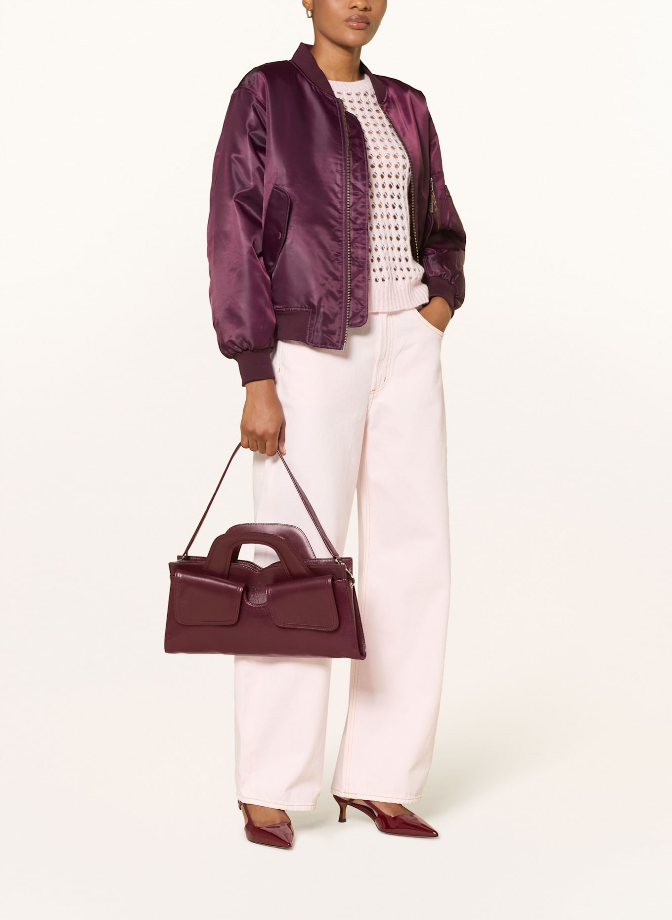 jeffrey campbell Handtasche LORELAI: DUNKELROT