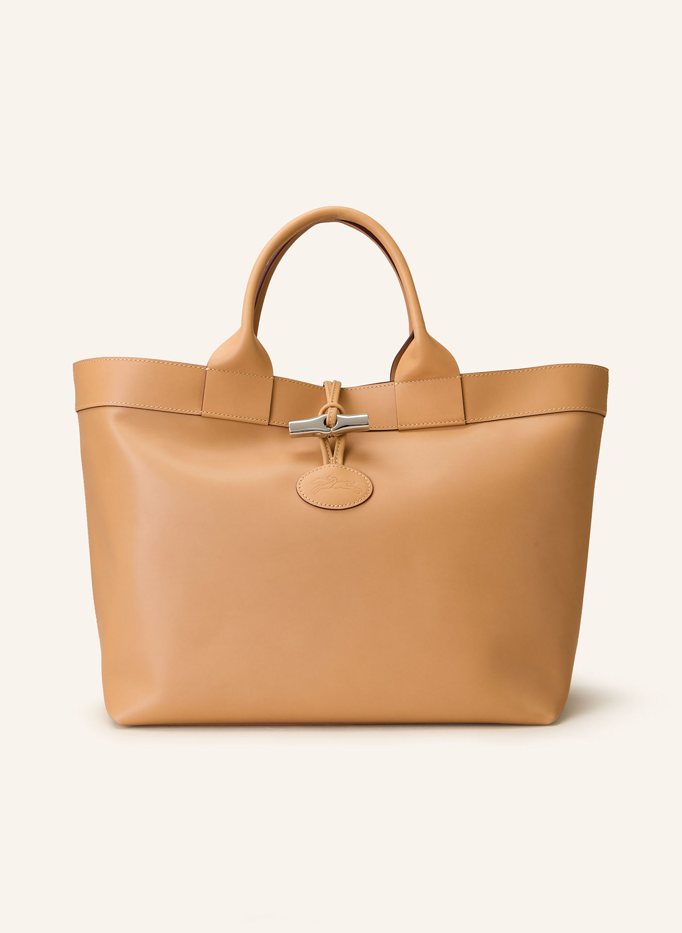 LONGCHAMP Shopper LE ROSEAU LARGE: HELLBRAUN