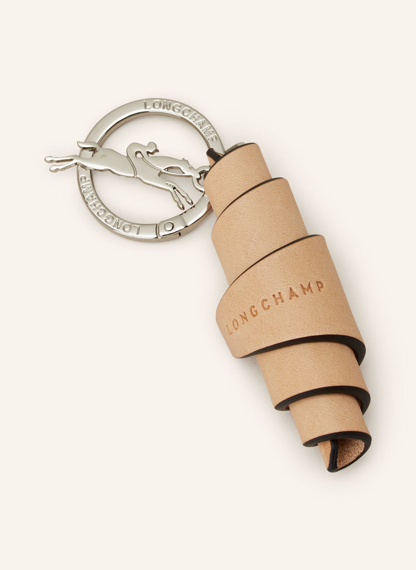 LONGCHAMP Schlüssel- und Taschenanhänger CROISSANT: CREME