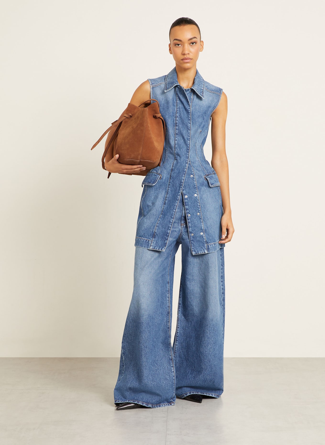 YUZEFI Shopper MOCHI LARGE: BRAUN