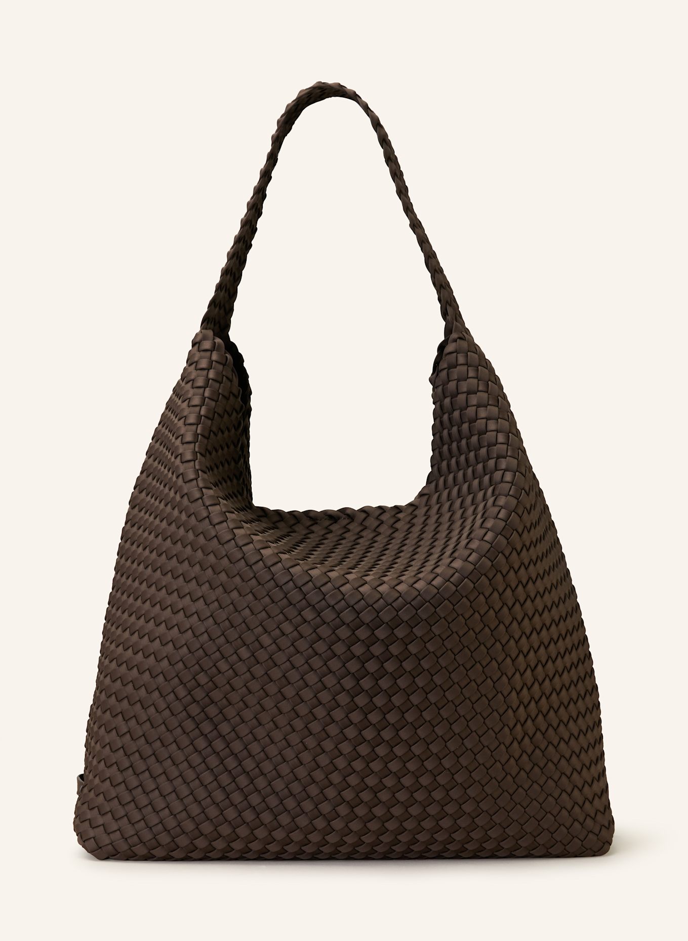 Naghedi Beuteltasche LARGE mit Pouch: DUNKELBRAUN