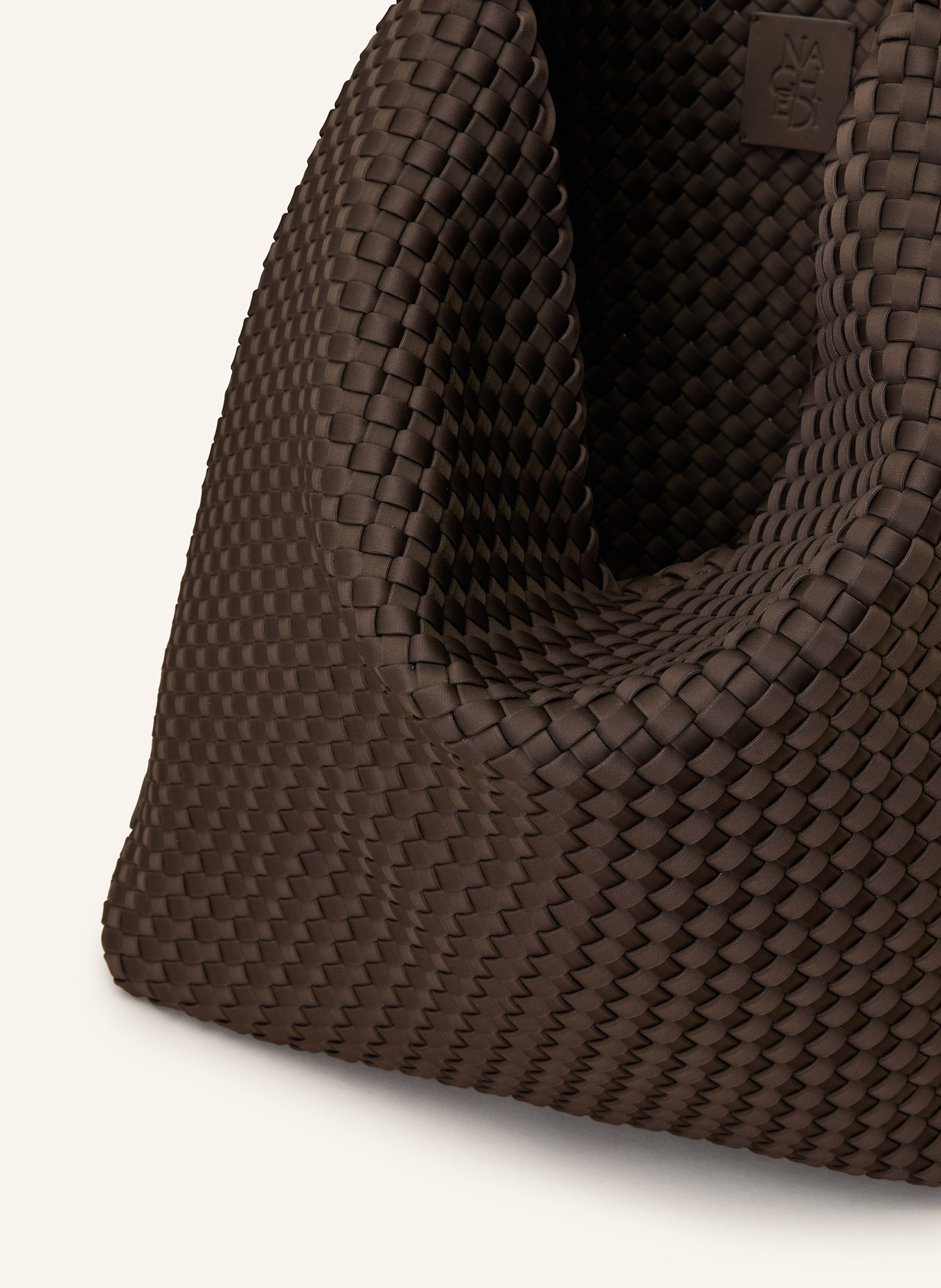 Naghedi Beuteltasche LARGE mit Pouch: DUNKELBRAUN