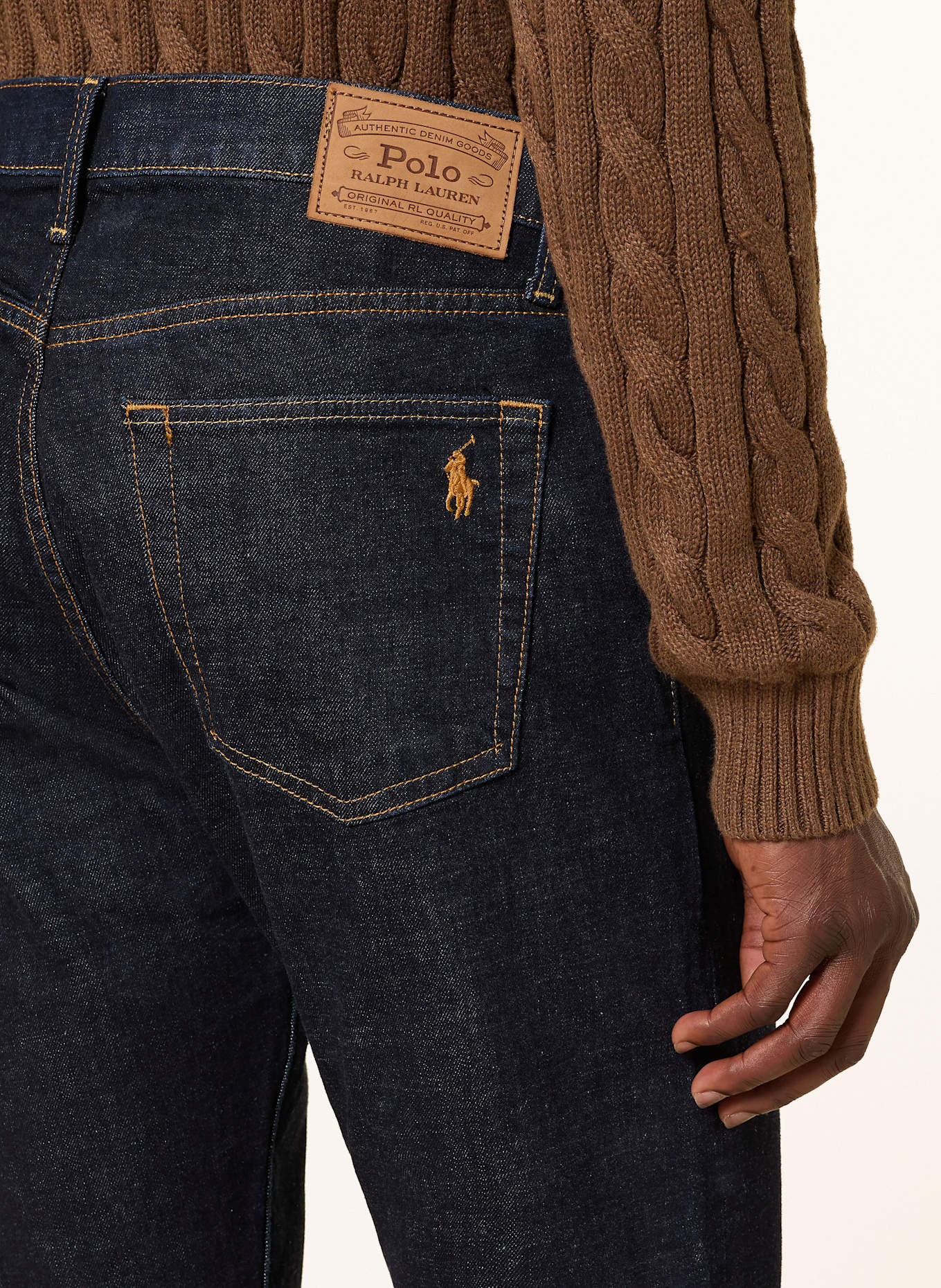 POLO RALPH LAUREN Jeans Tapered Fit: 001 RINSE STRETCH