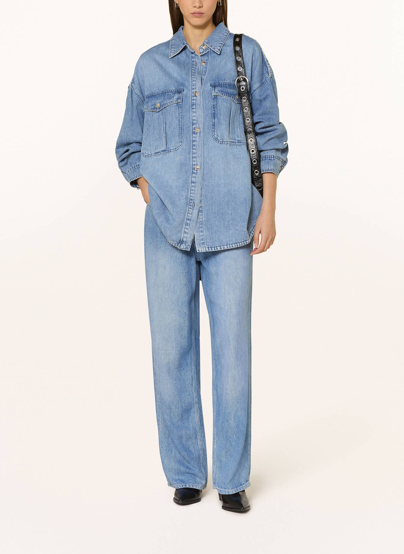 ELIAS RUMELIS Jeansjacke ERMELINA: BLAU