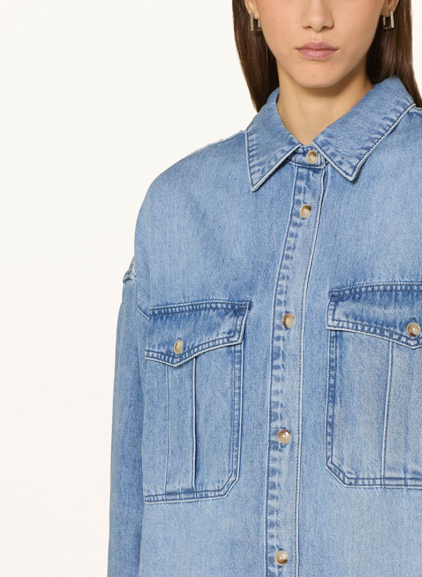 ELIAS RUMELIS Jeansjacke ERMELINA: BLAU