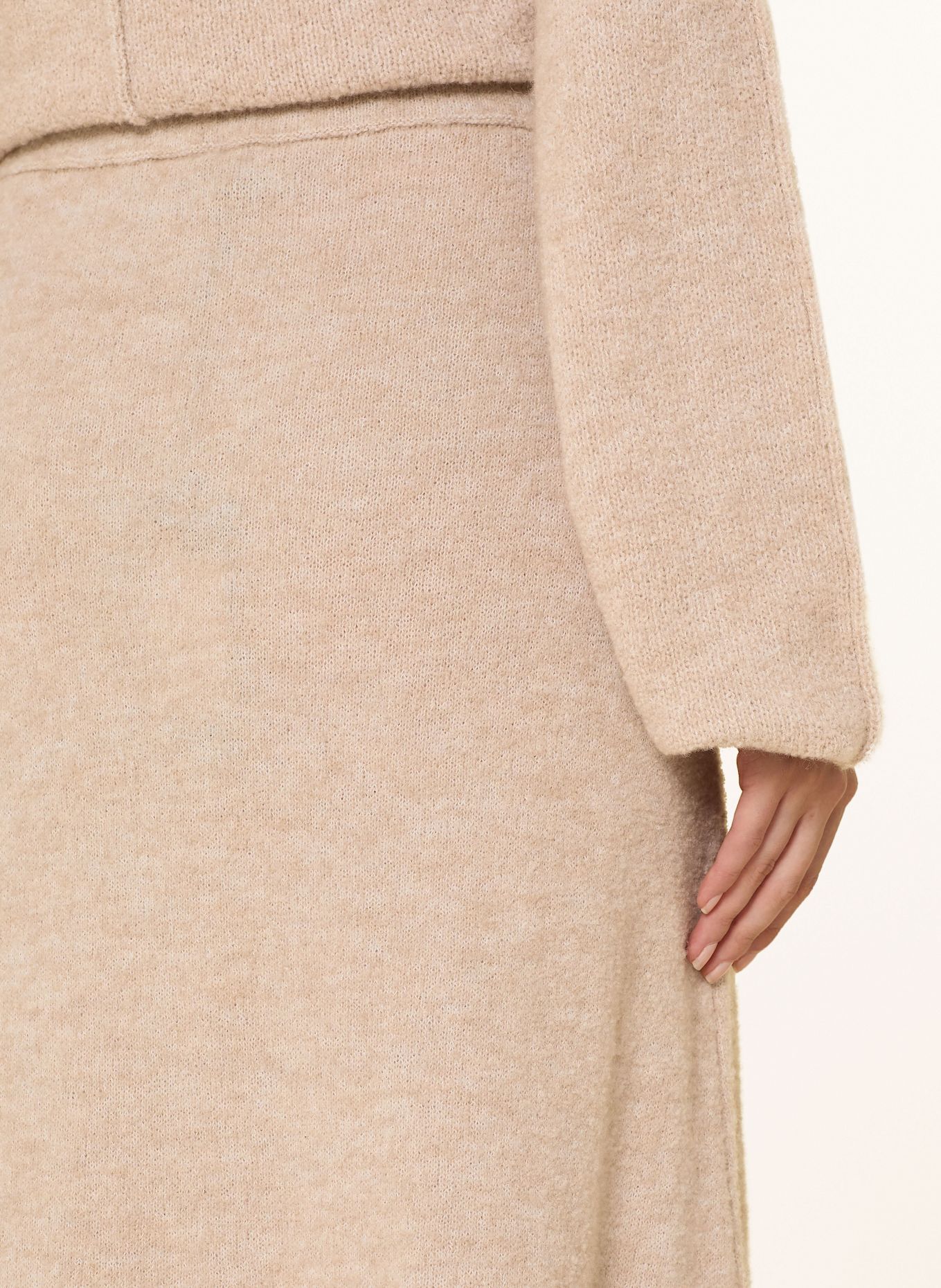 ELIAS RUMELIS Strickrock LENJA: BEIGE