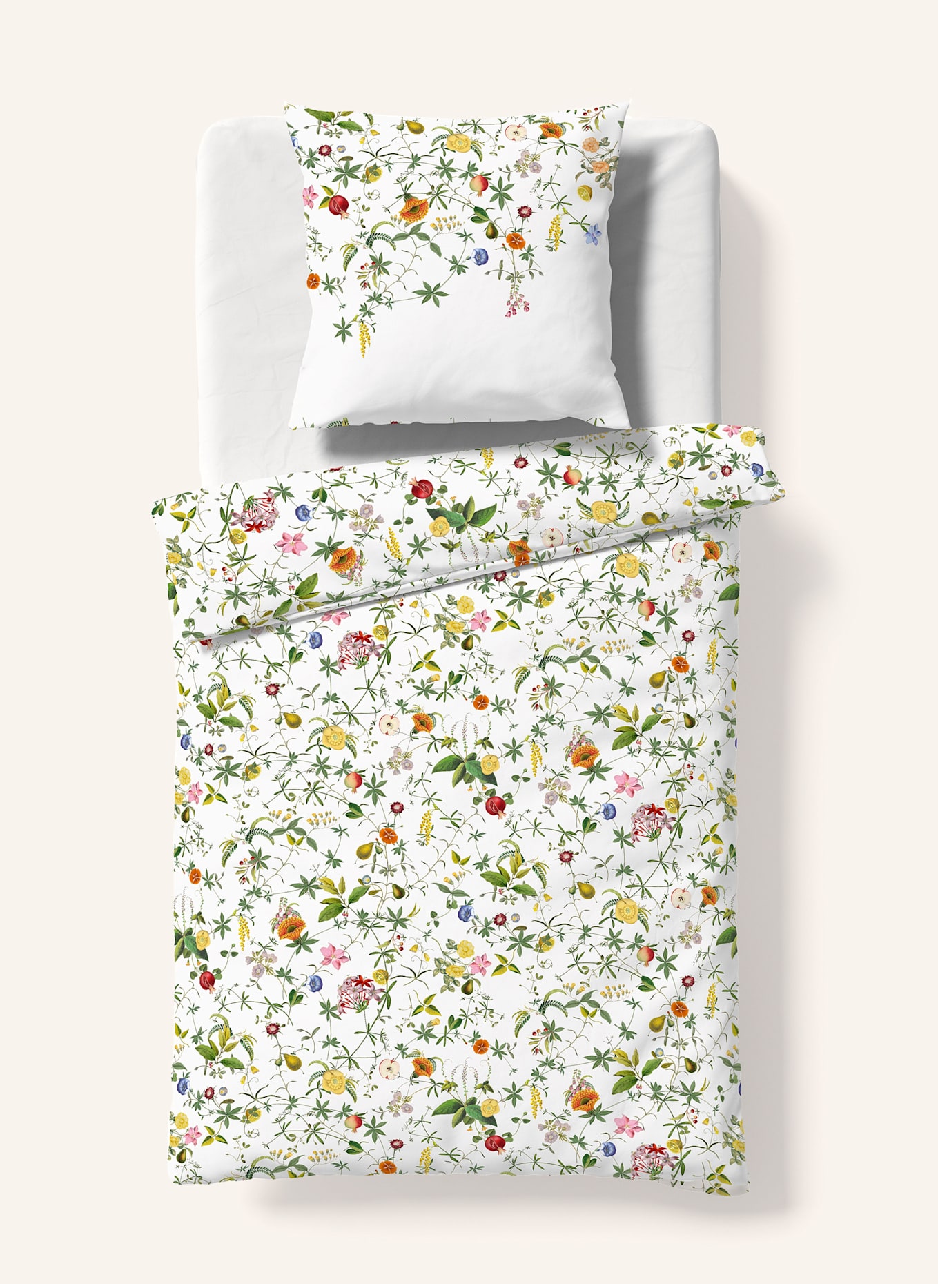 fleuresse Bettwäsche BED ART SMALL: WEISS