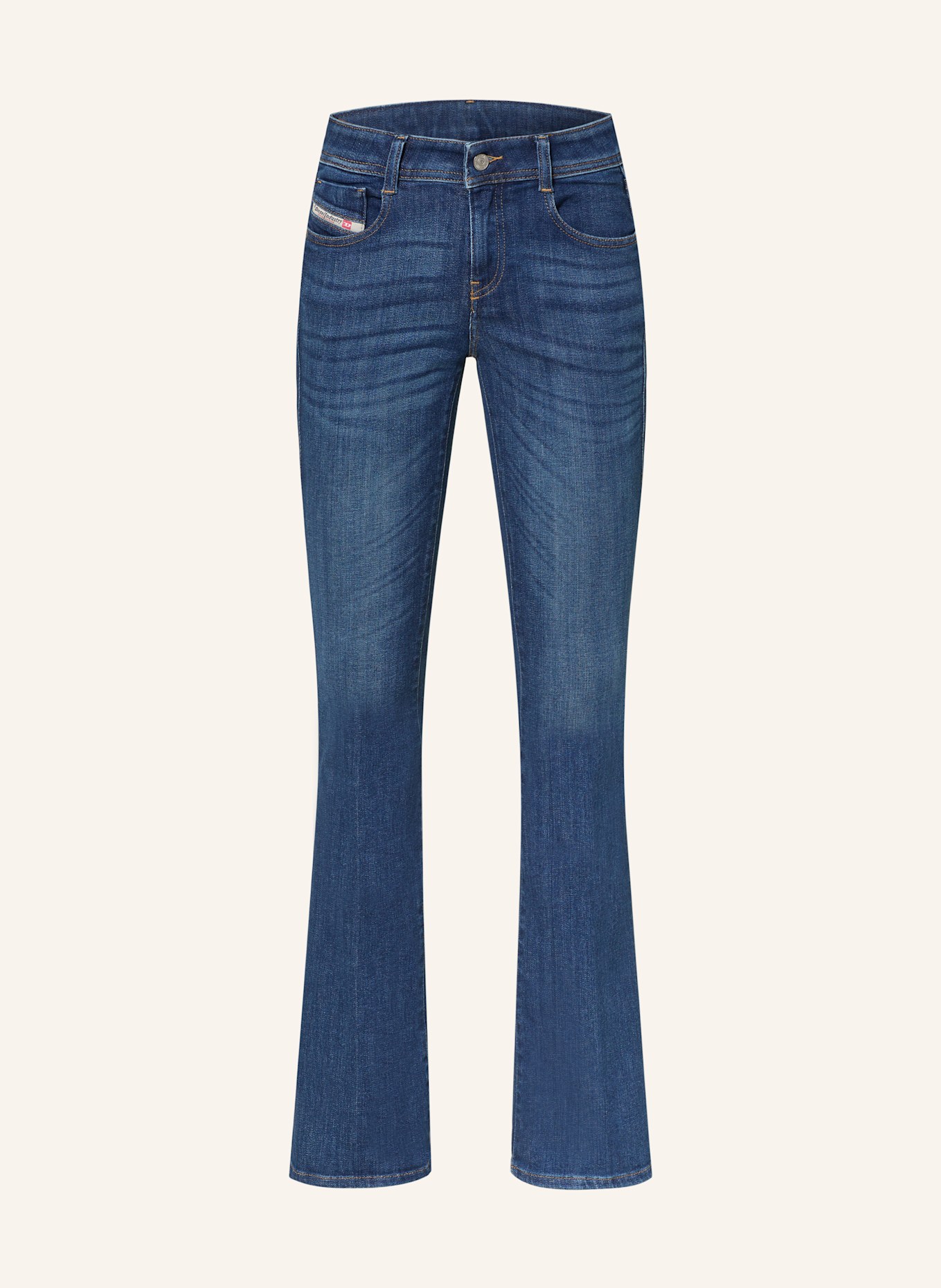 DIESEL Bootcut džíny 1969 D-EBBEY: 01