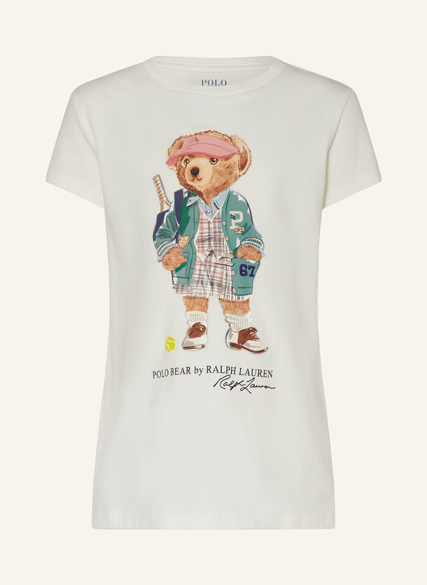 POLO RALPH LAUREN T-shirt: CREAM