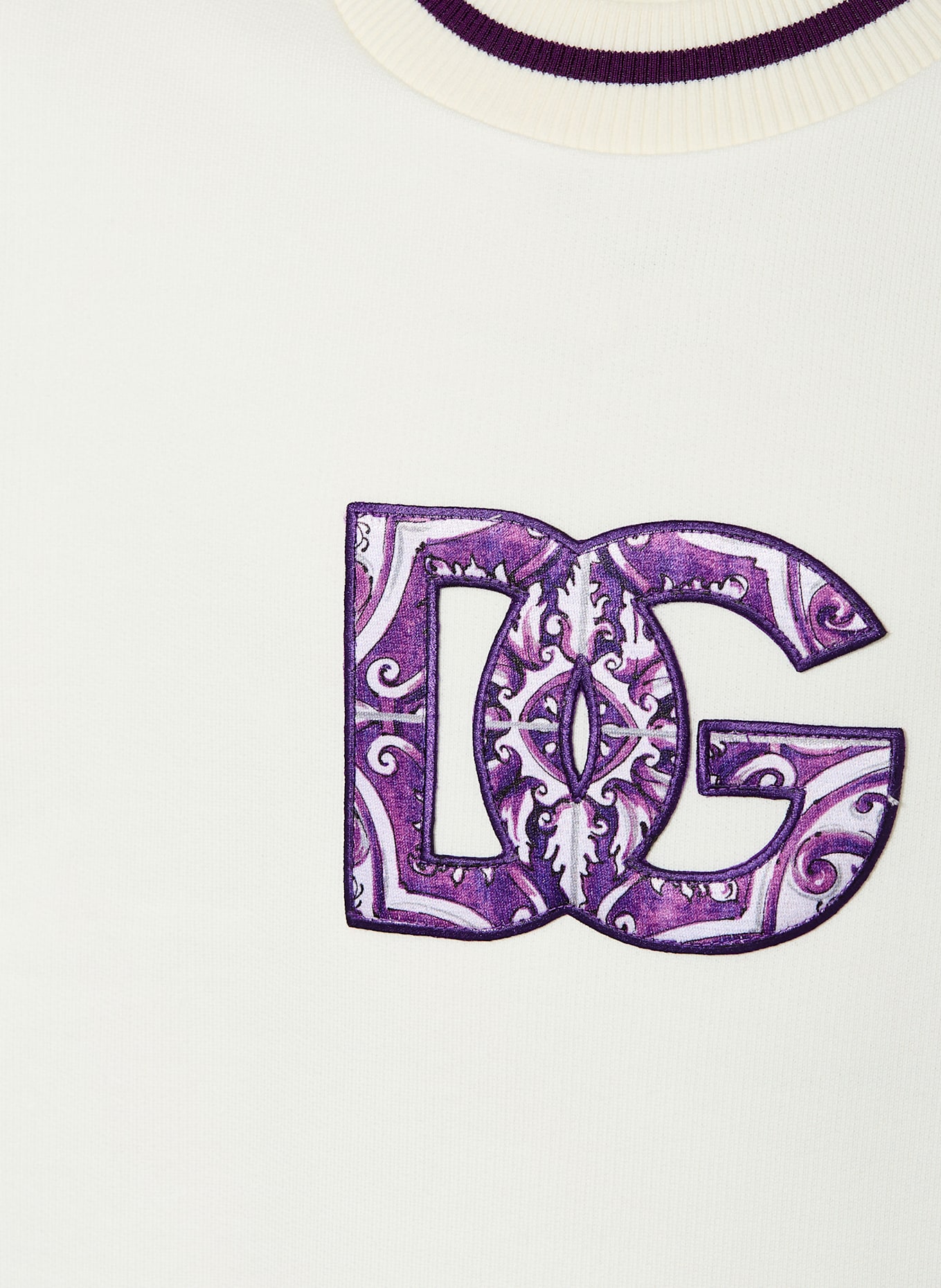 DOLCE & GABBANA Sweatshirt: WEISS