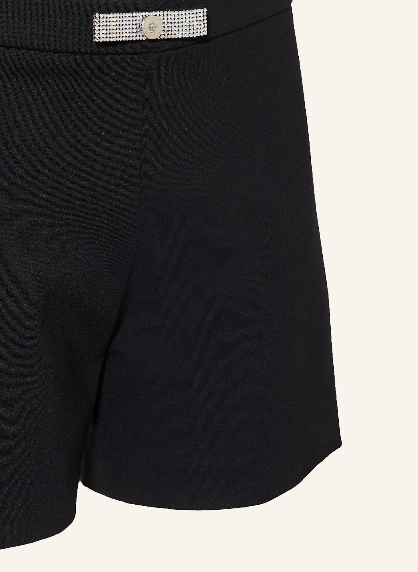VERSACE Jerseyshorts: SCHWARZ