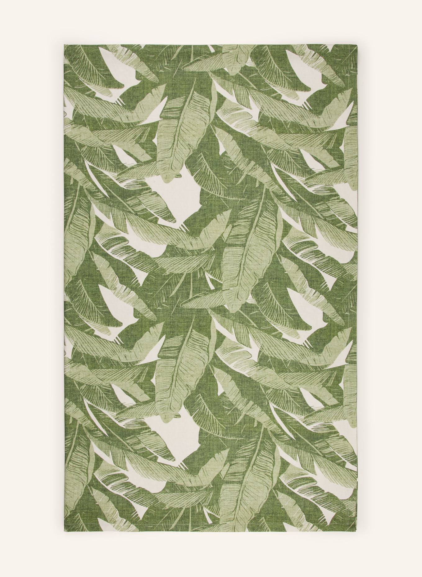 pichler Tischdecke HAVANNA: GRÜN / CREME