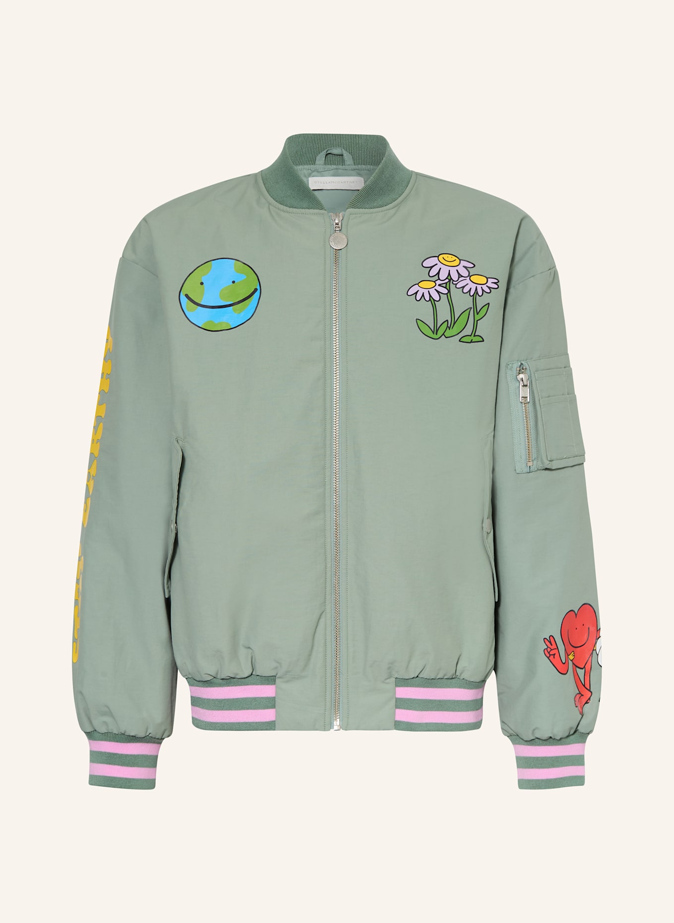 STELLA McCARTNEY KIDS Blouson: HELLGRÜN