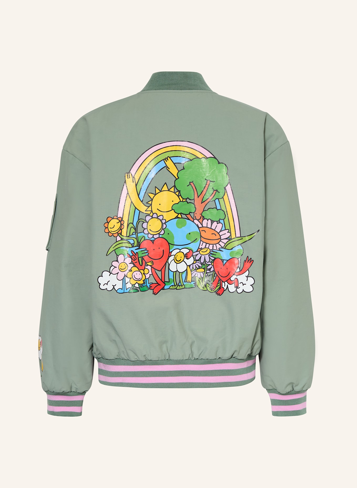 STELLA McCARTNEY KIDS Blouson: HELLGRÜN