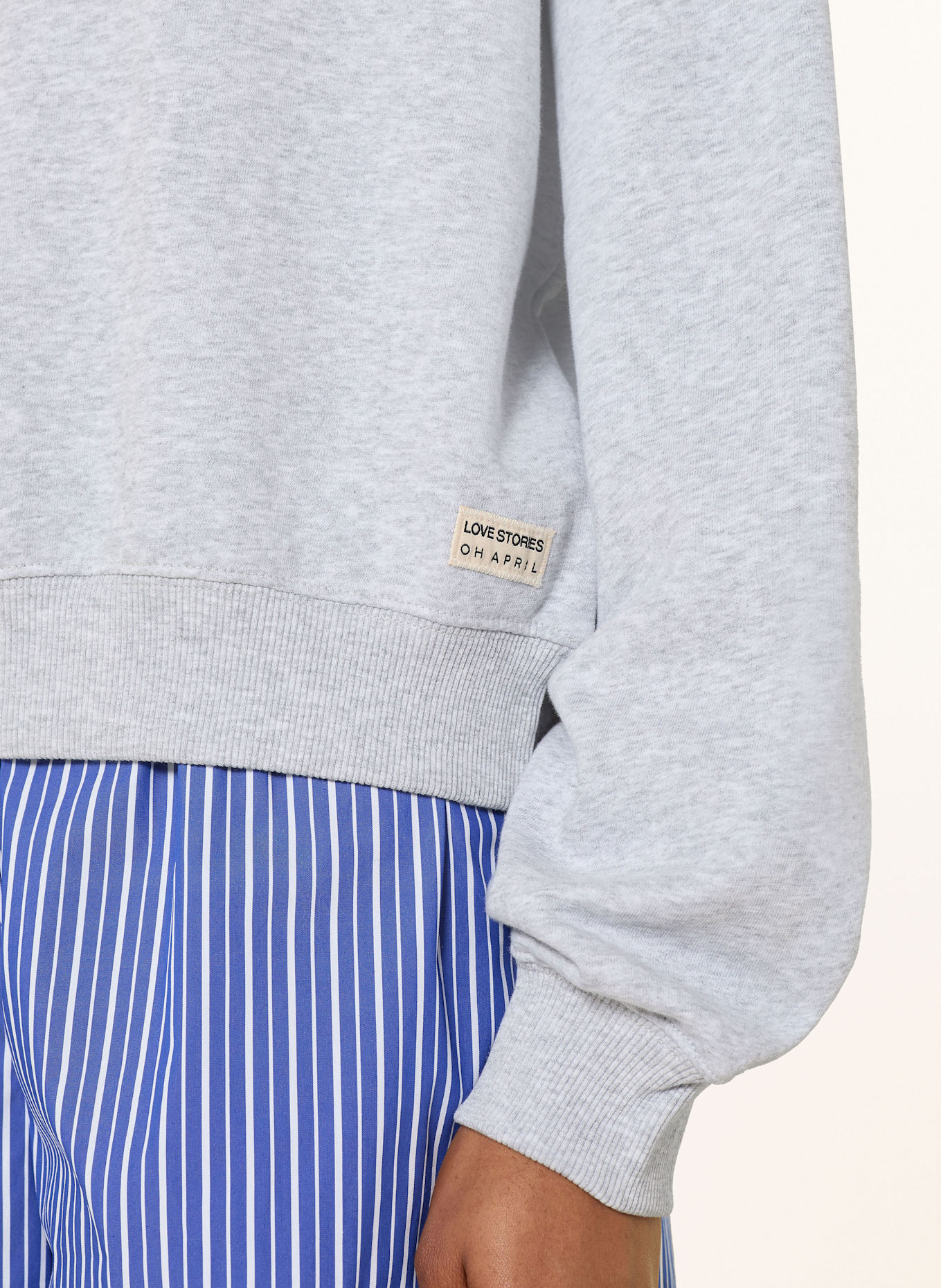 OH APRIL Sweatshirt SLO: GRAY