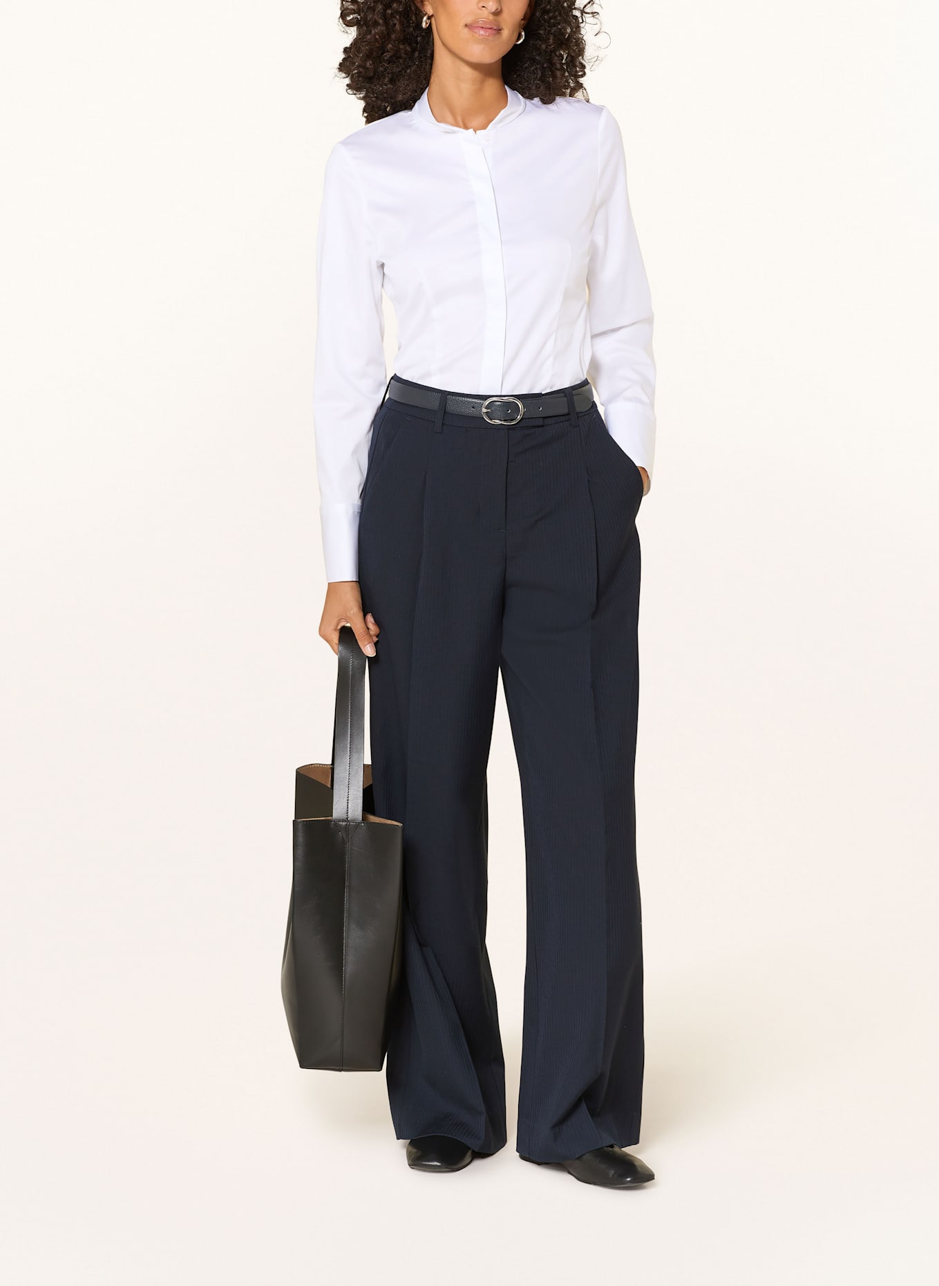 ETERNA Shirt blouse: WHITE