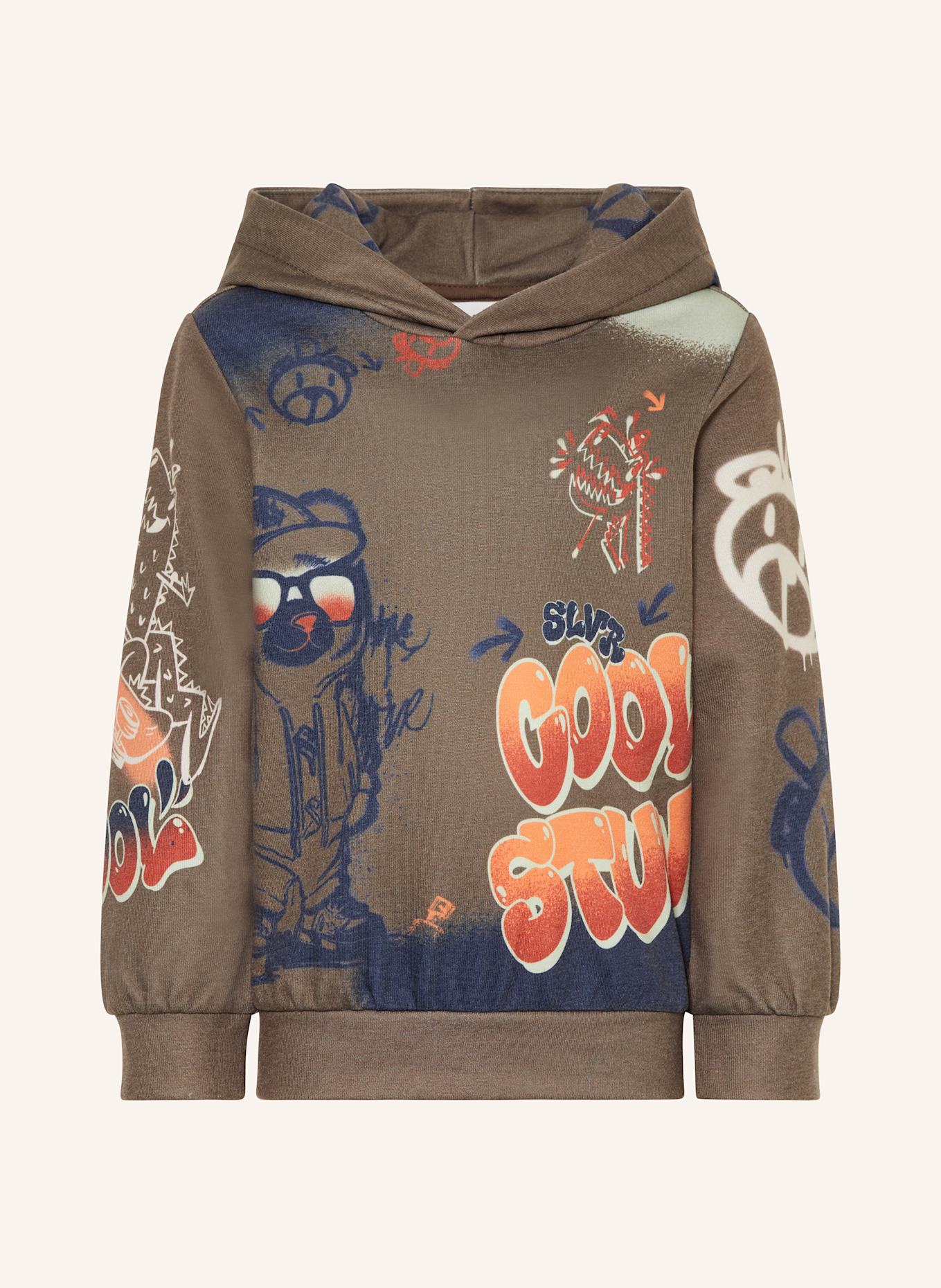 s.Oliver RED Bluza z kapturem: JASNOBRĄZOWY