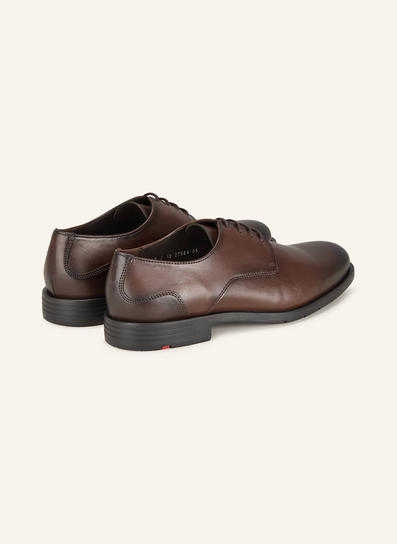 LLOYD Buty sznurowane EEZY 110: CIEMNOBRĄZOWY