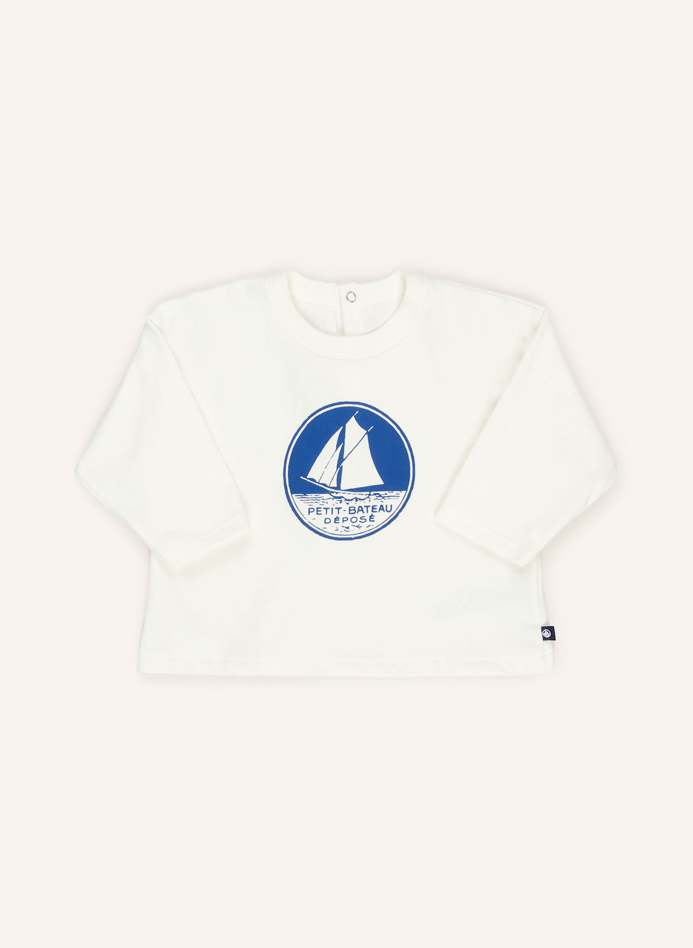 PETIT BATEAU Longsleeve: ECRU