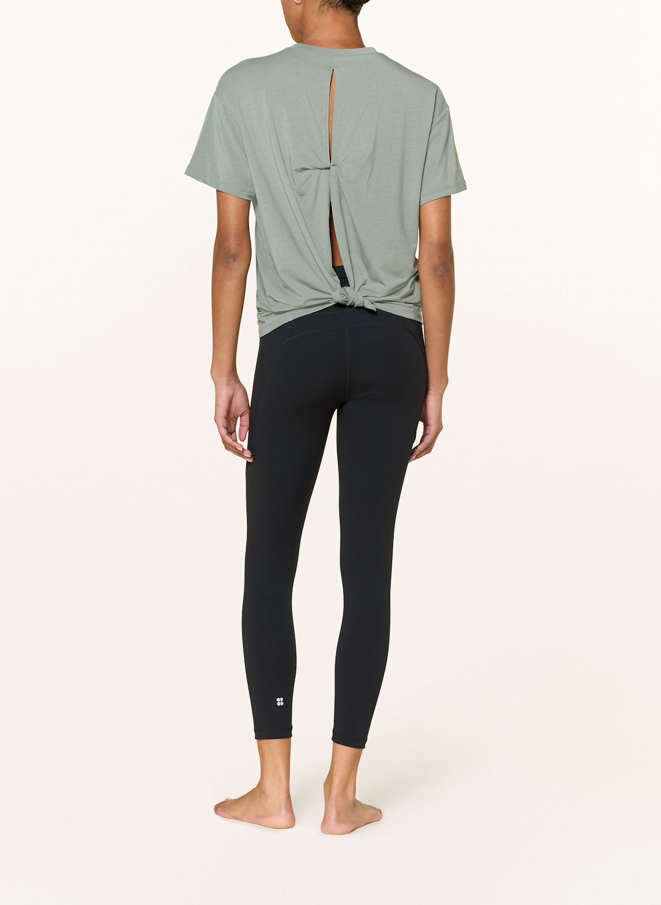 Sweaty Betty T-Shirt SOFT FLOW STUDIO: GRÜN