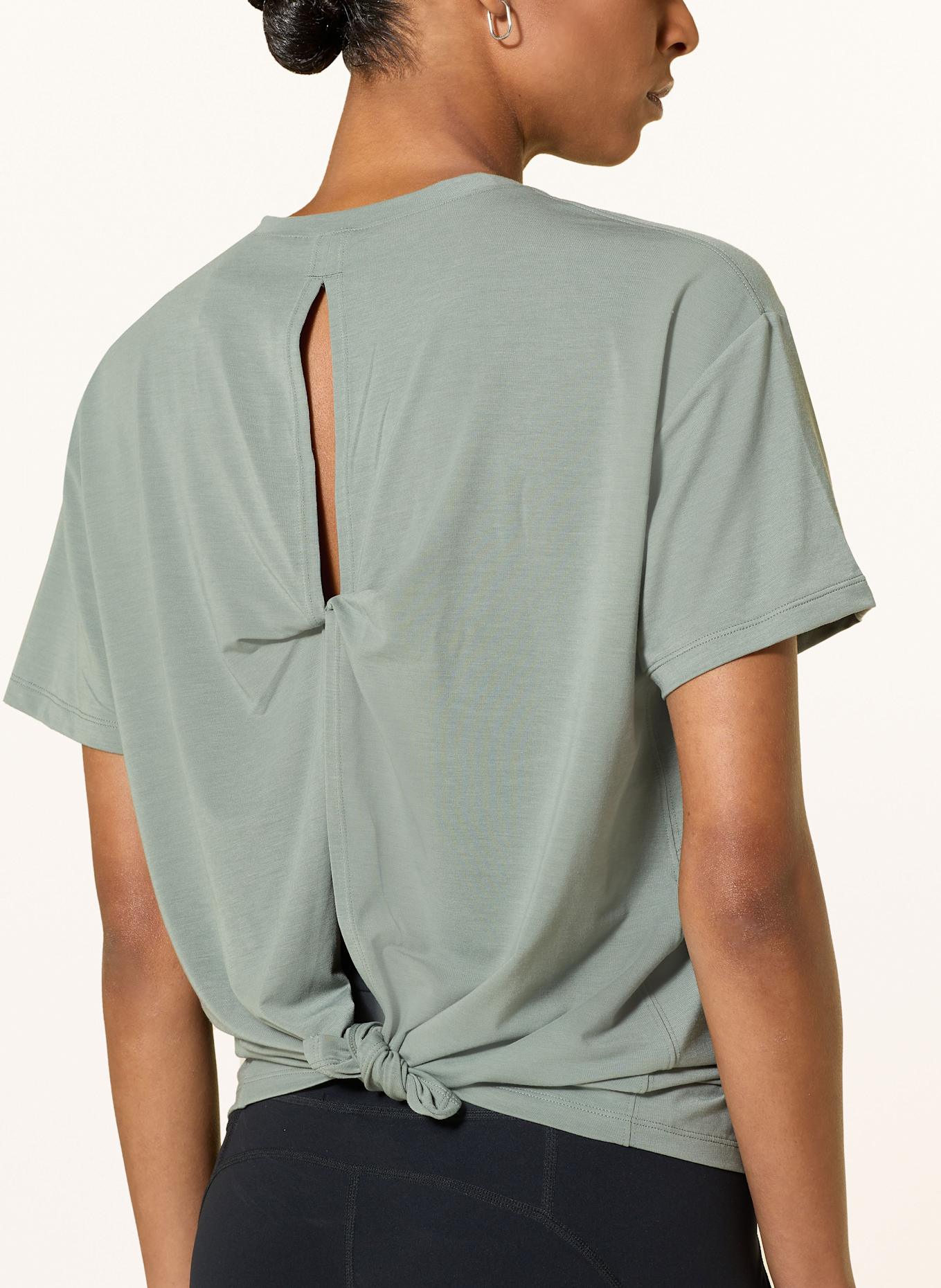 Sweaty Betty T-Shirt SOFT FLOW STUDIO: GRÜN