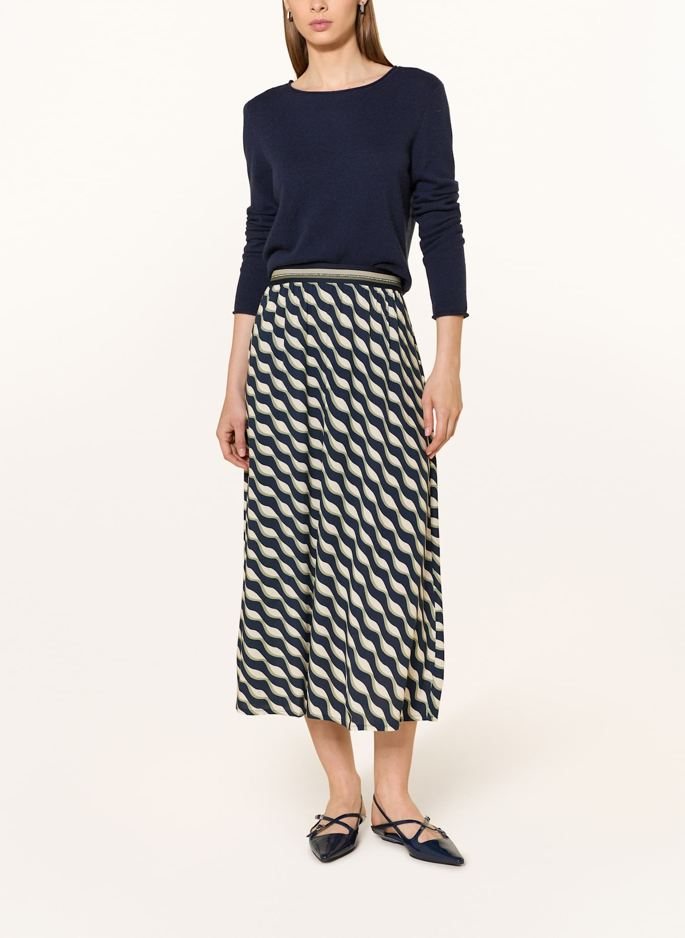 Betty Barclay Rock: ECRU / HELLGRÜN / DUNKELBLAU