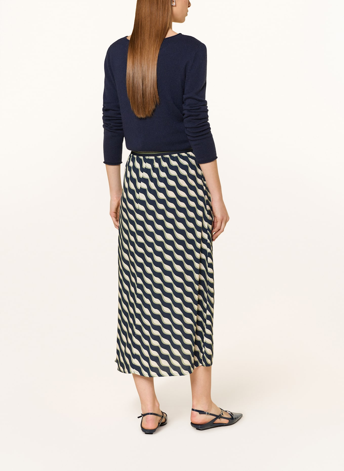 Betty Barclay Rock: ECRU / HELLGRÜN / DUNKELBLAU