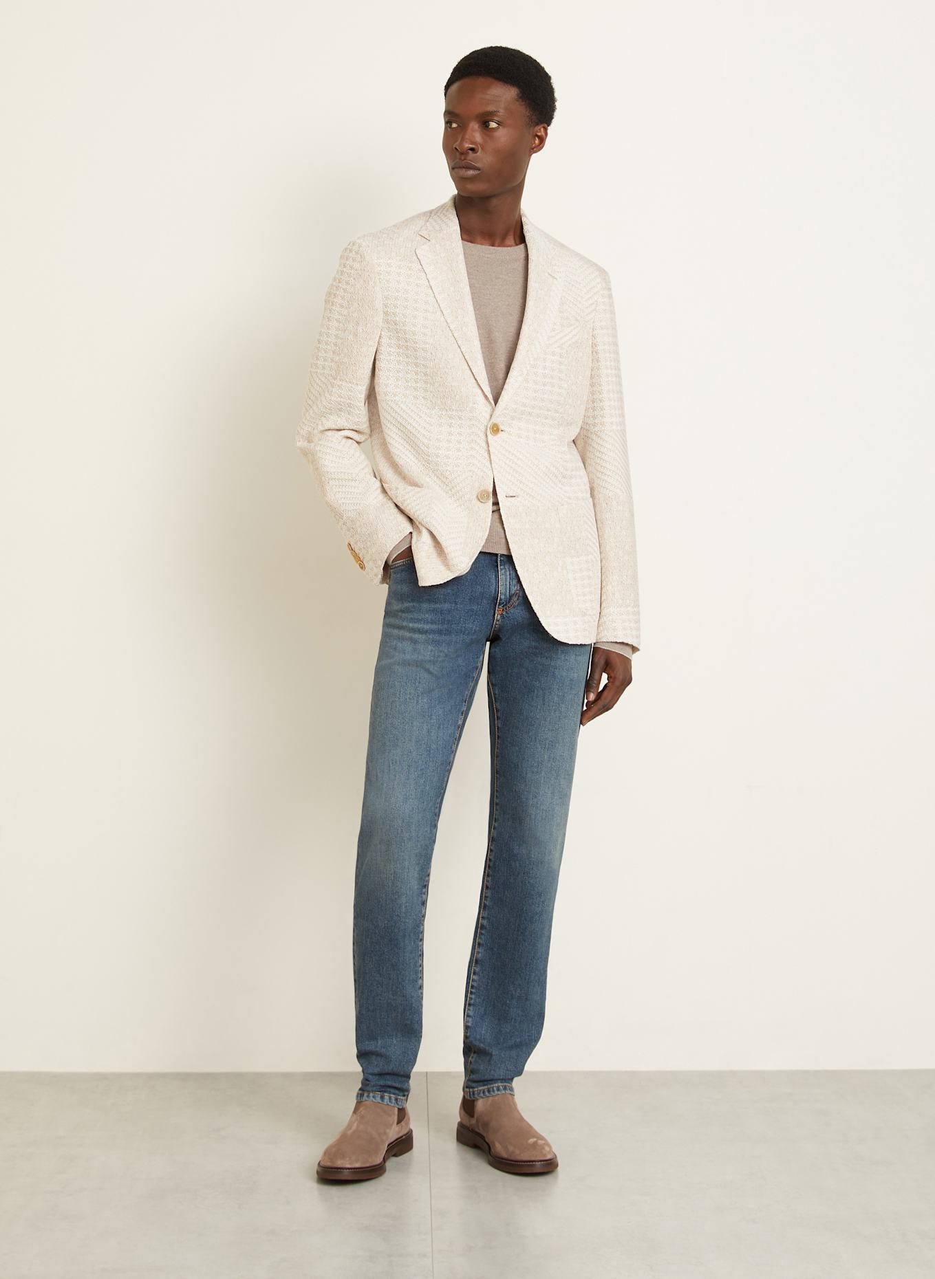 ETRO Strick-Sakko Regular Fit: BEIGE