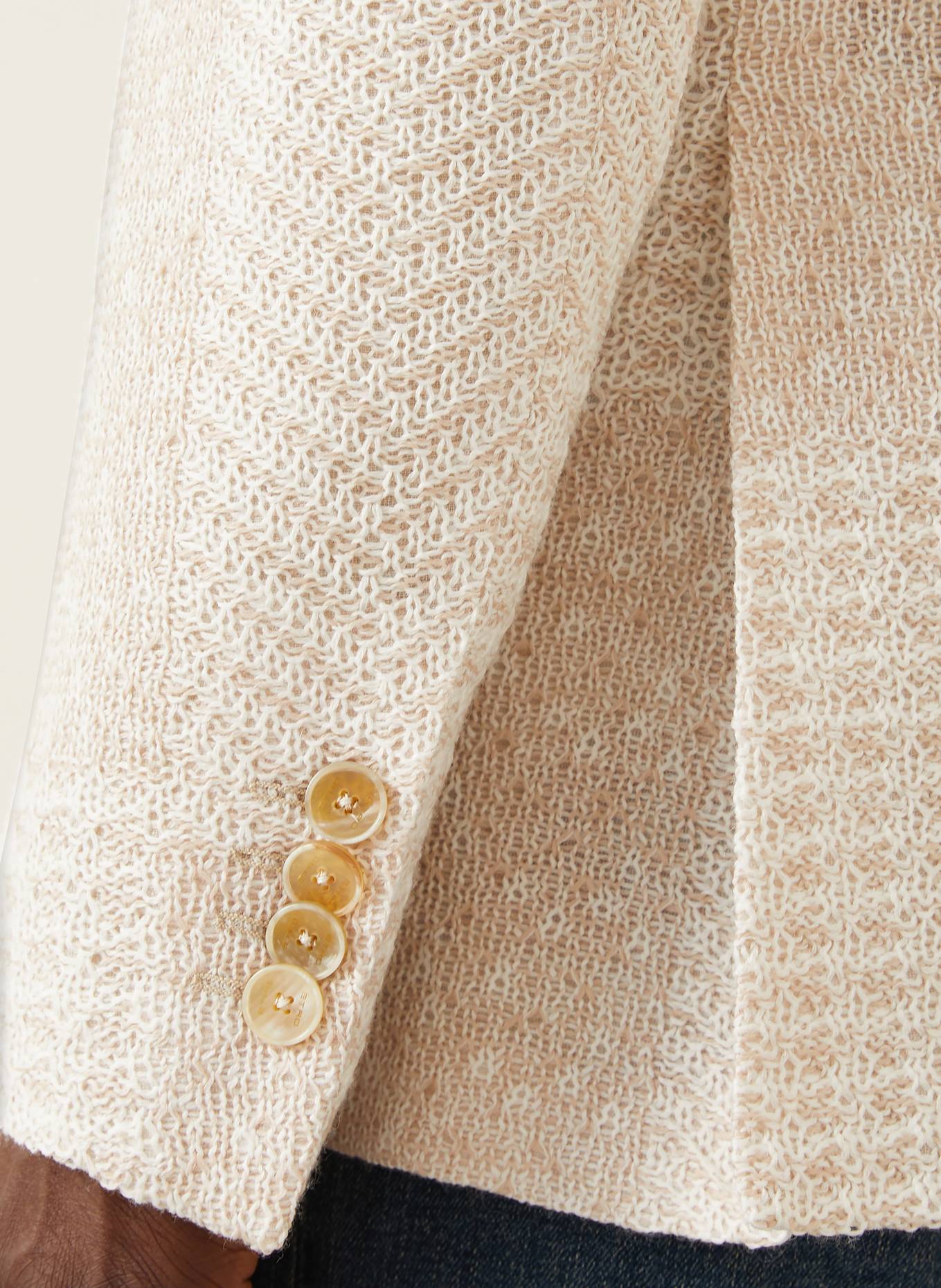 ETRO Strick-Sakko Regular Fit: BEIGE