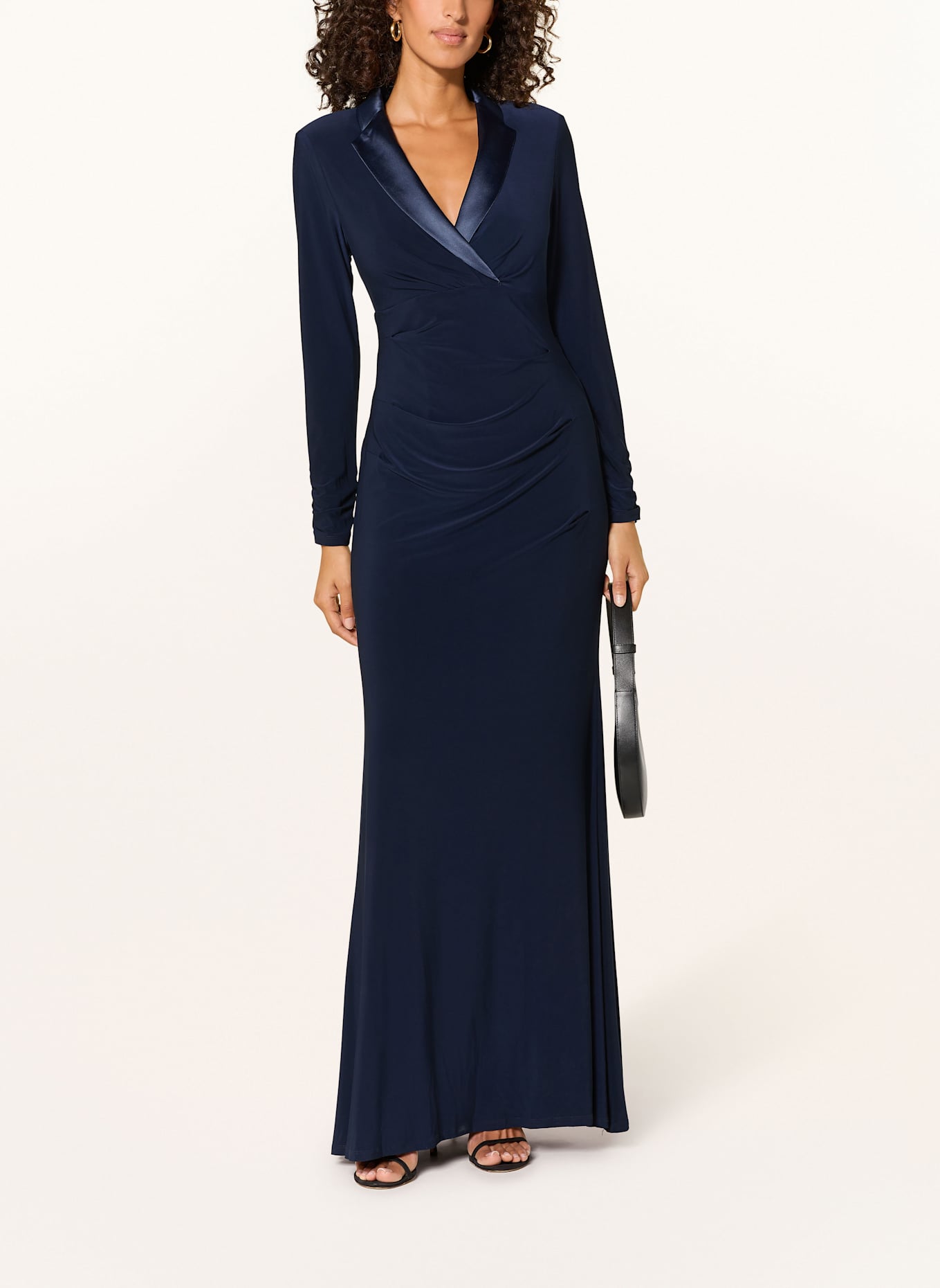 ADRIANNA PAPELL Abendkleid: DUNKELBLAU