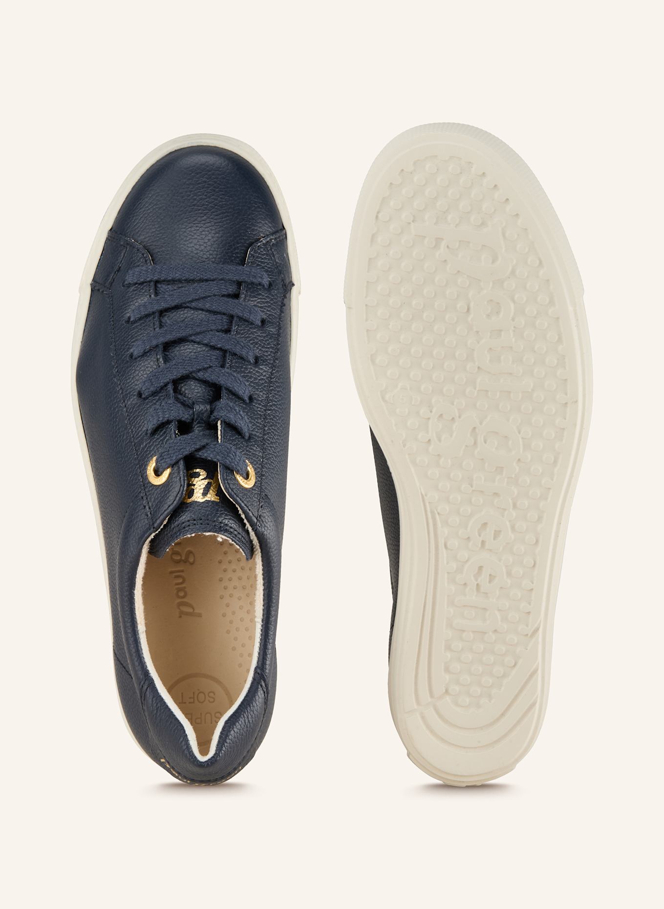 paul green Plateau-Sneaker MAINCALF SPACE: DUNKELBLAU