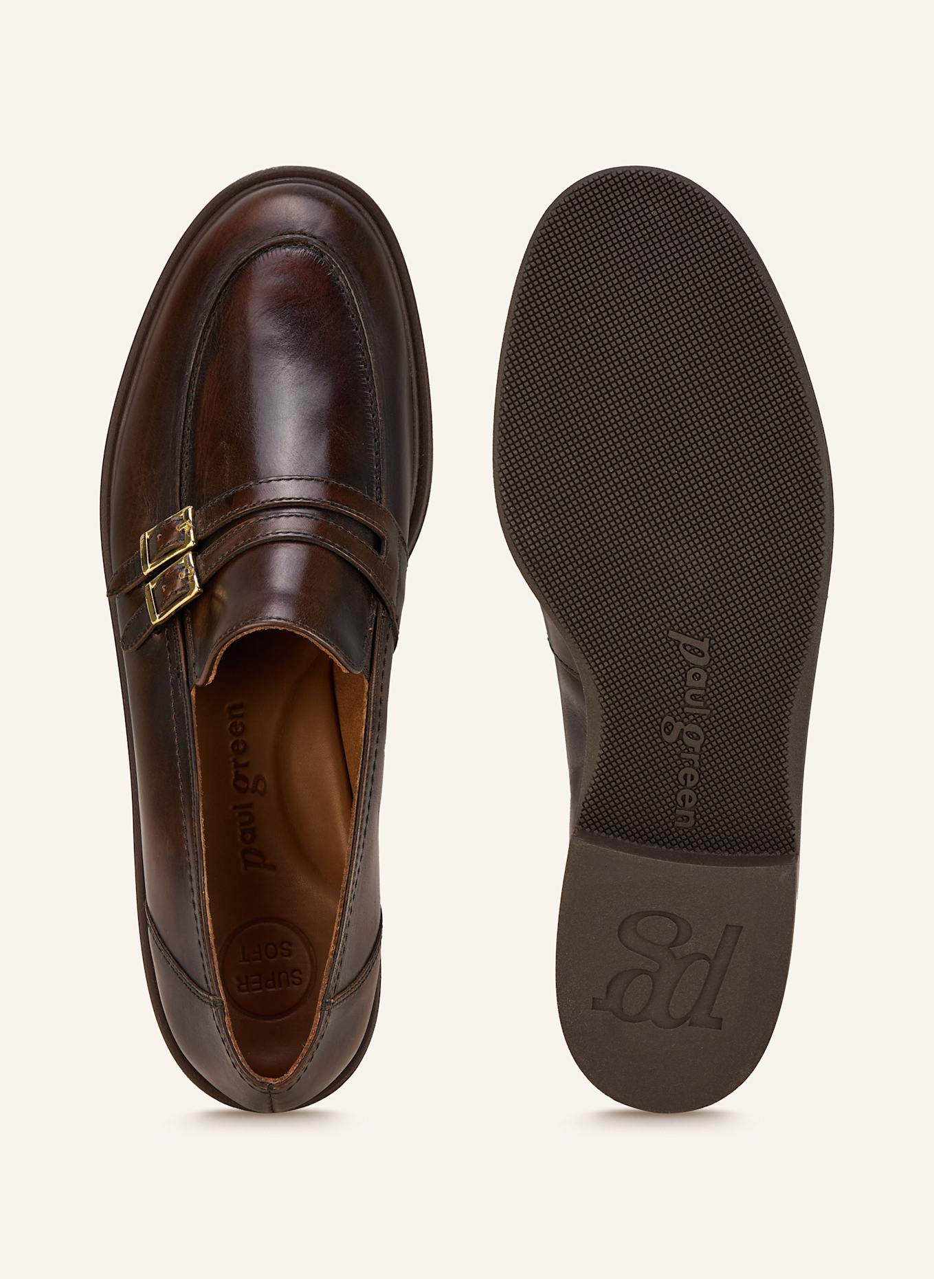 paul green Mokasíny typu Penny: TMAVĚ HNĚDÁ