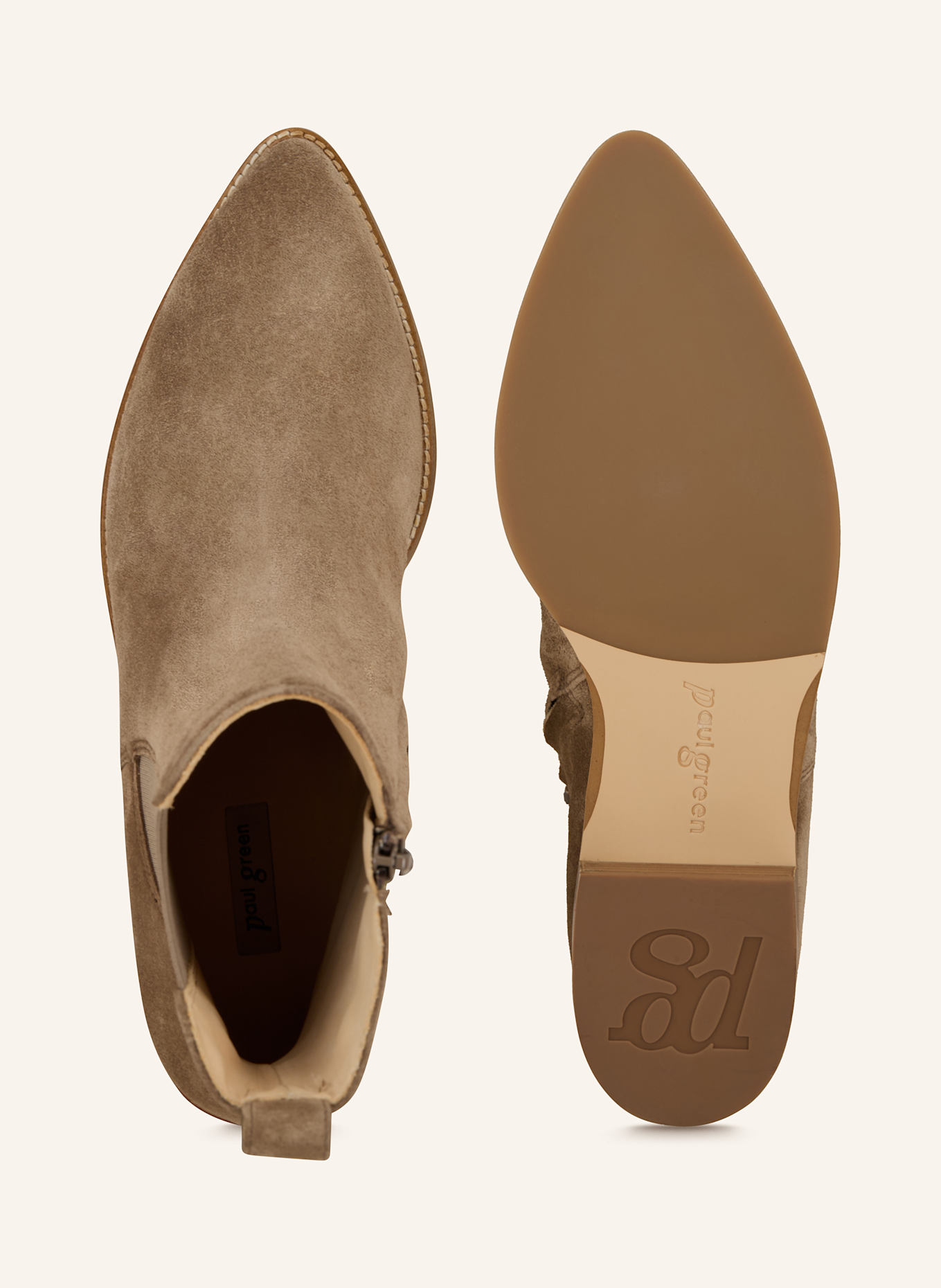 paul green Chelsea-Boots: BEIGE