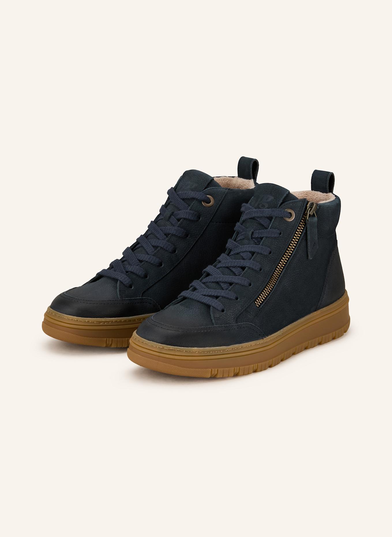 paul green Hightop-Sneaker: DUNKELBLAU