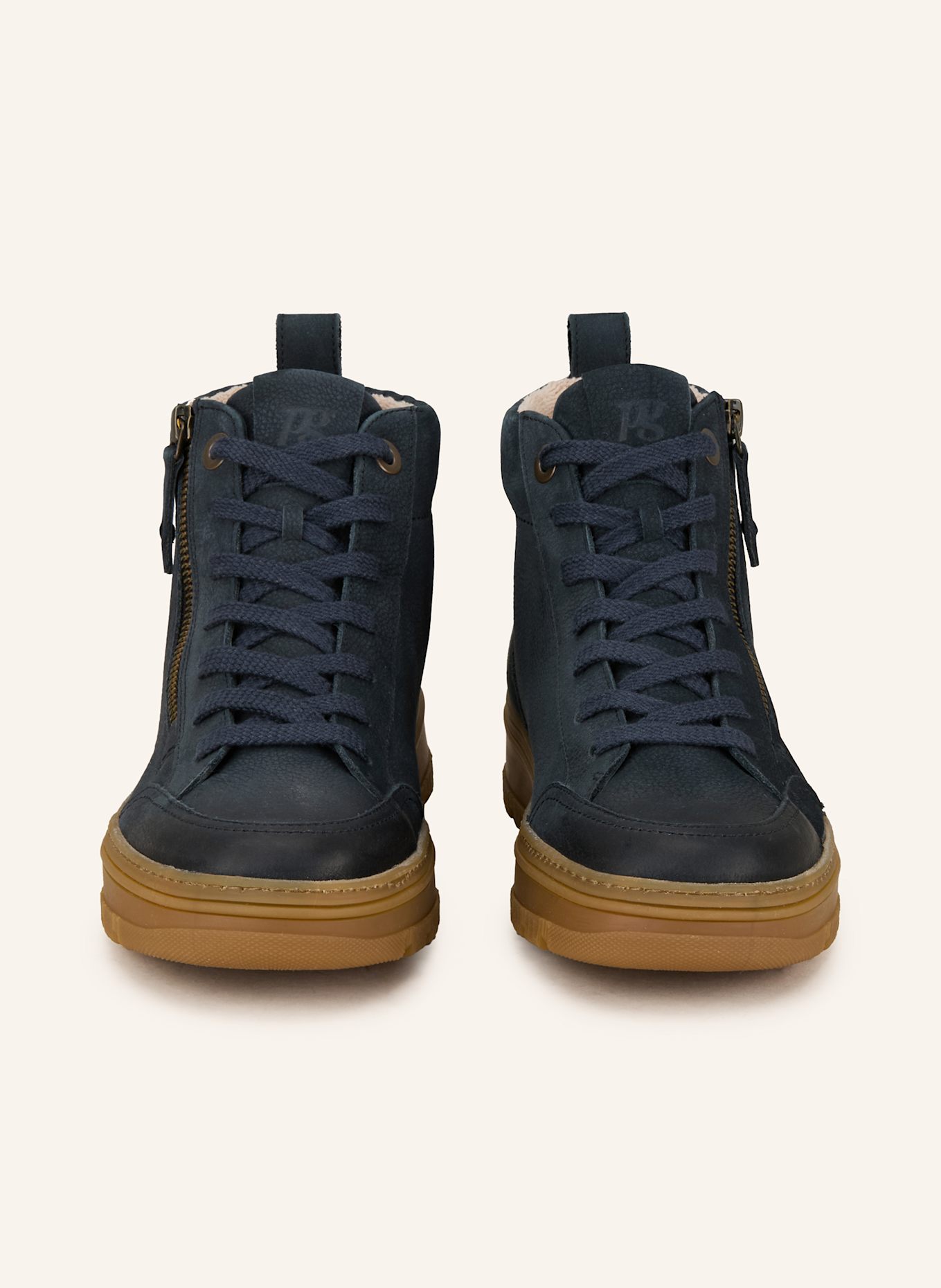 paul green Hightop-Sneaker: DUNKELBLAU