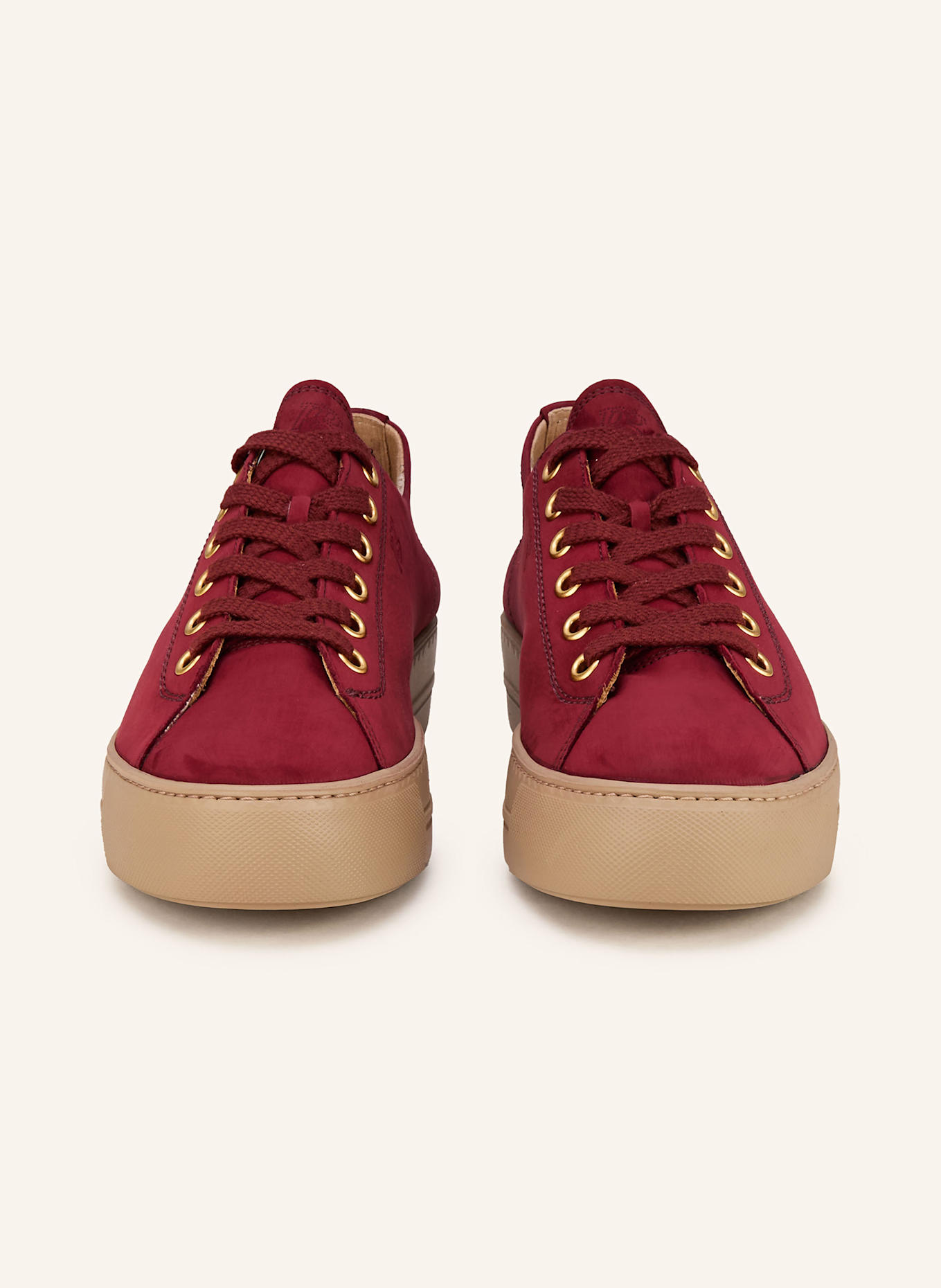 paul green Sneaker: DUNKELROT