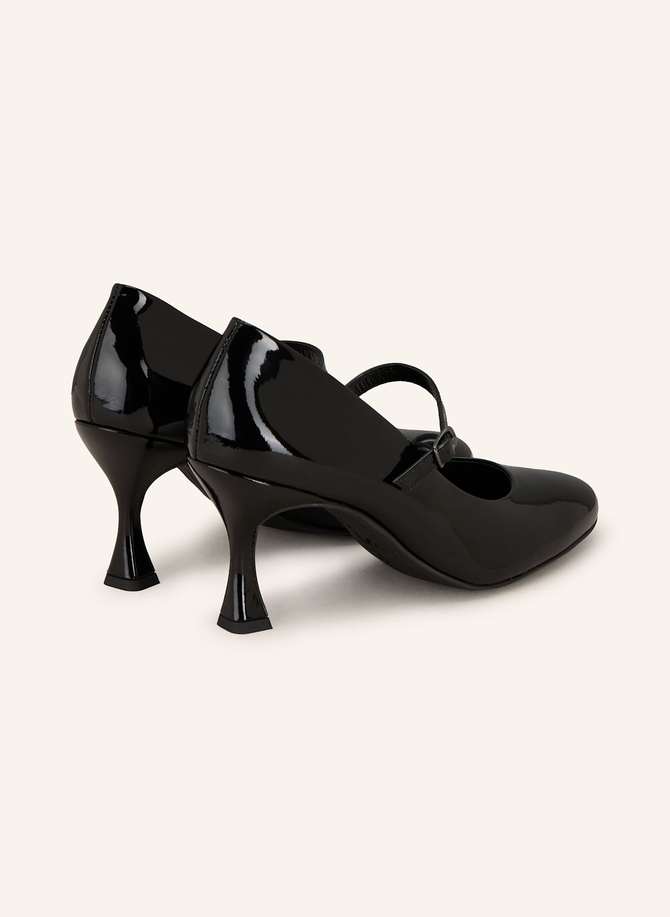 paul green Lack-Pumps: SCHWARZ