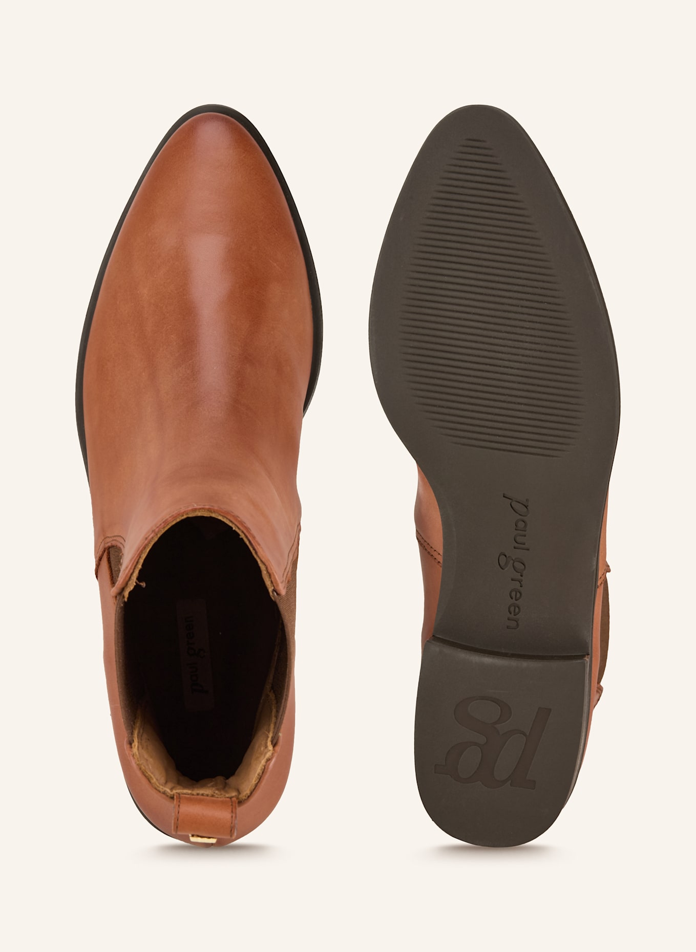 paul green Chelsea-Boots: BRAUN