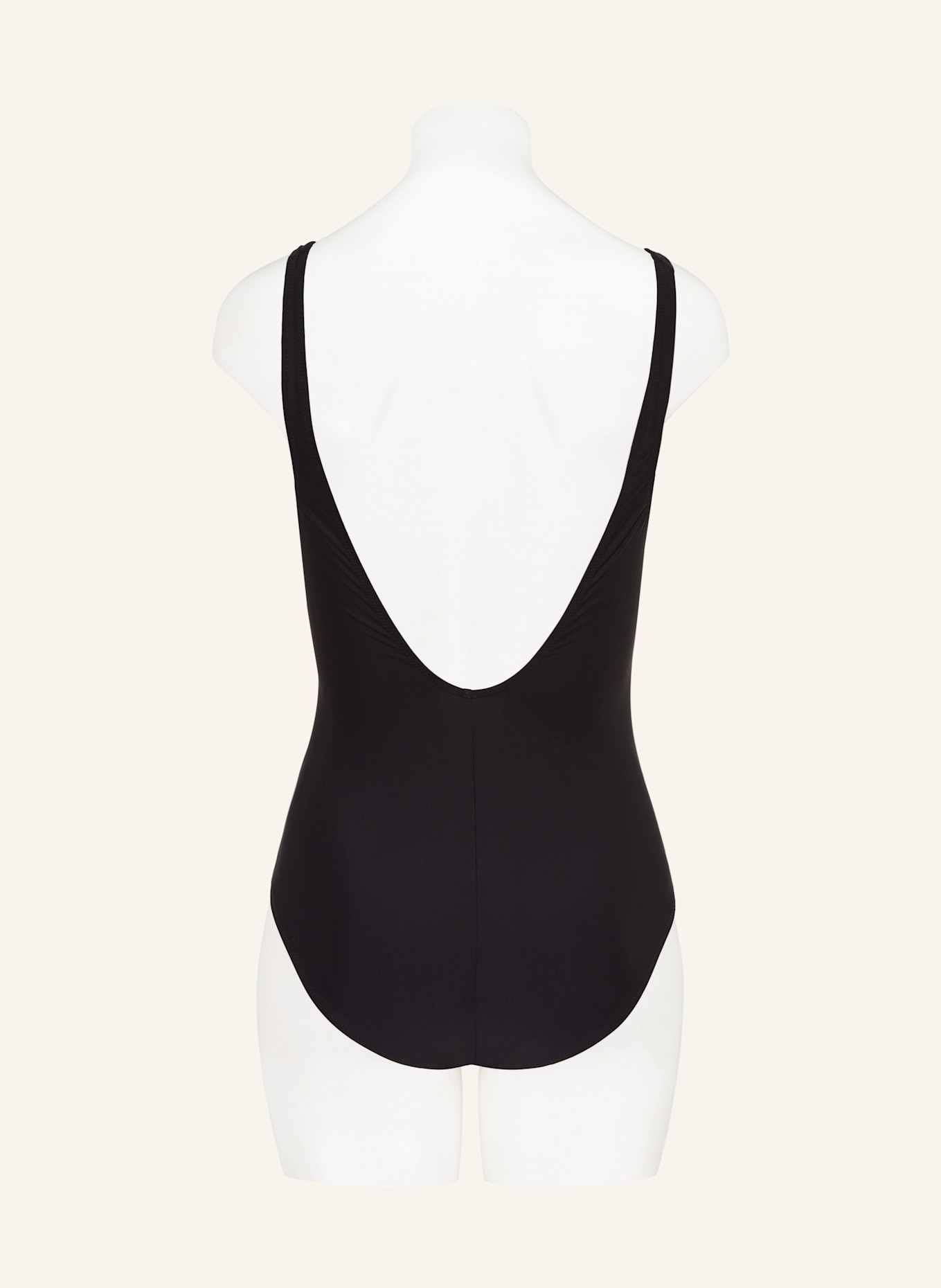 Charmline Shape swimsuit TEXTURED DIMENSION: BLACK/ WHITE