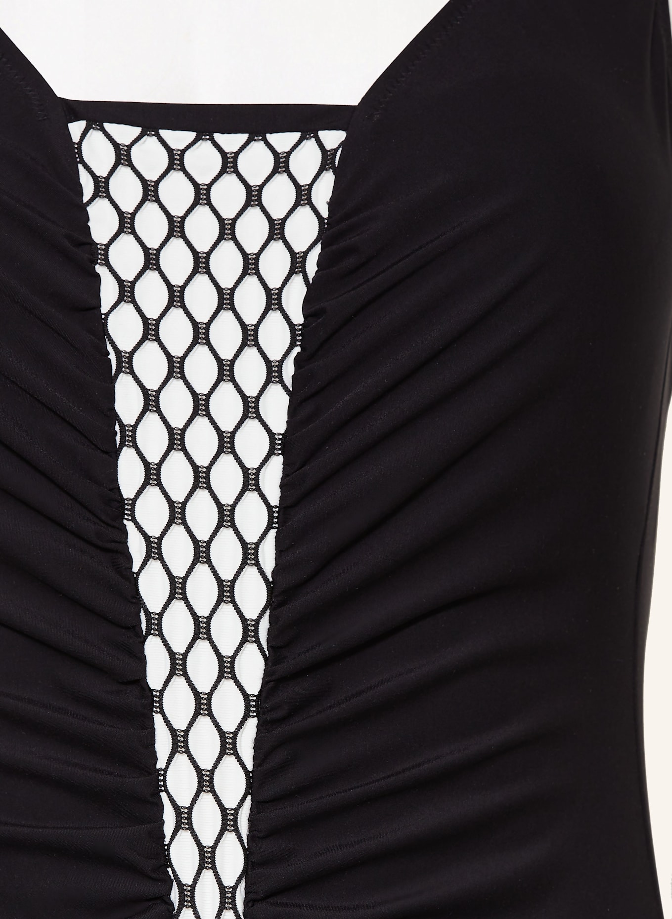 Charmline Shape-Badeanzug TEXTURED DIMENSION: SCHWARZ / WEISS