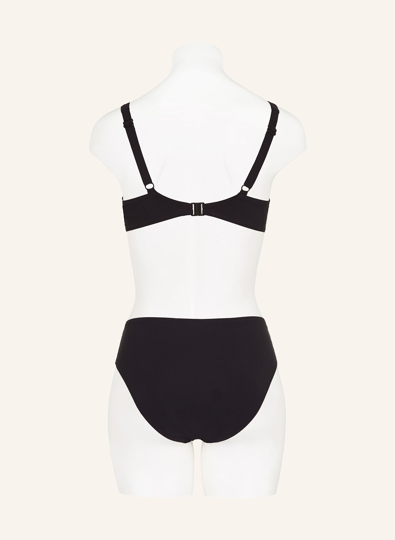 Charmline Underwired bikini TEXTURED DIMENSION: BLACK/ WHITE