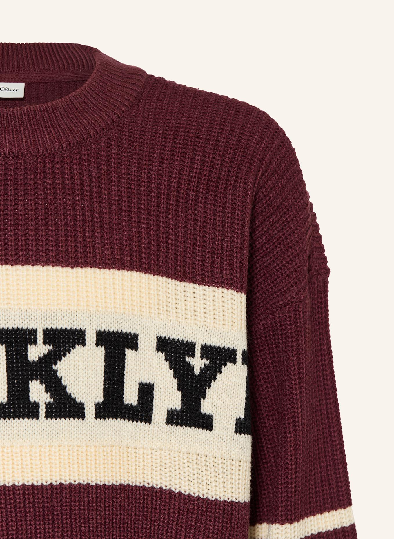 s.Oliver RED Pullover: ALTROSA / ECRU