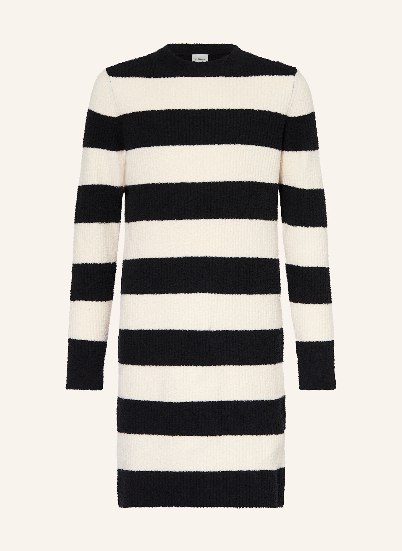 s.Oliver RED Kleid: SCHWARZ / WEISS