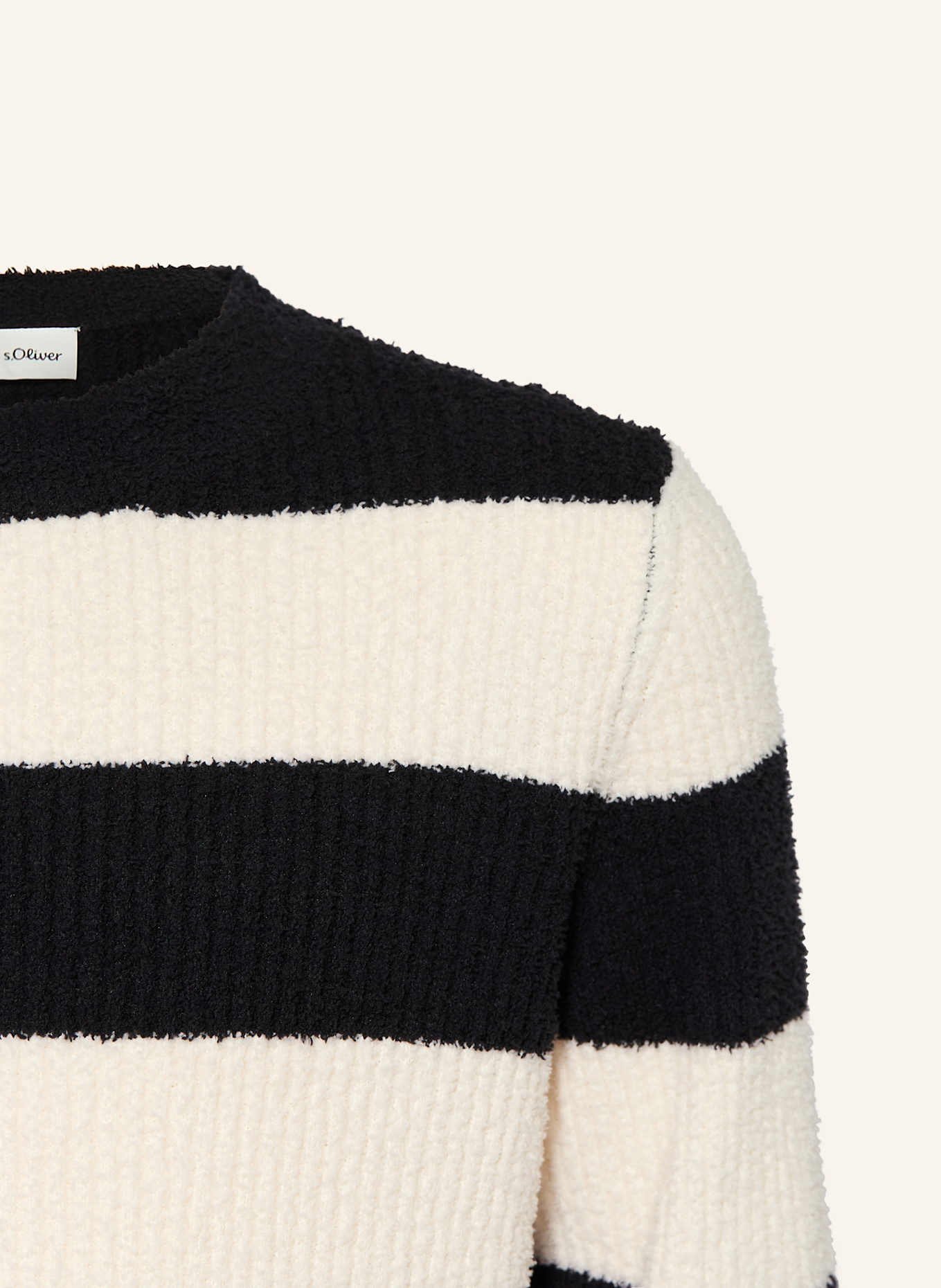 s.Oliver RED Kleid: SCHWARZ / WEISS