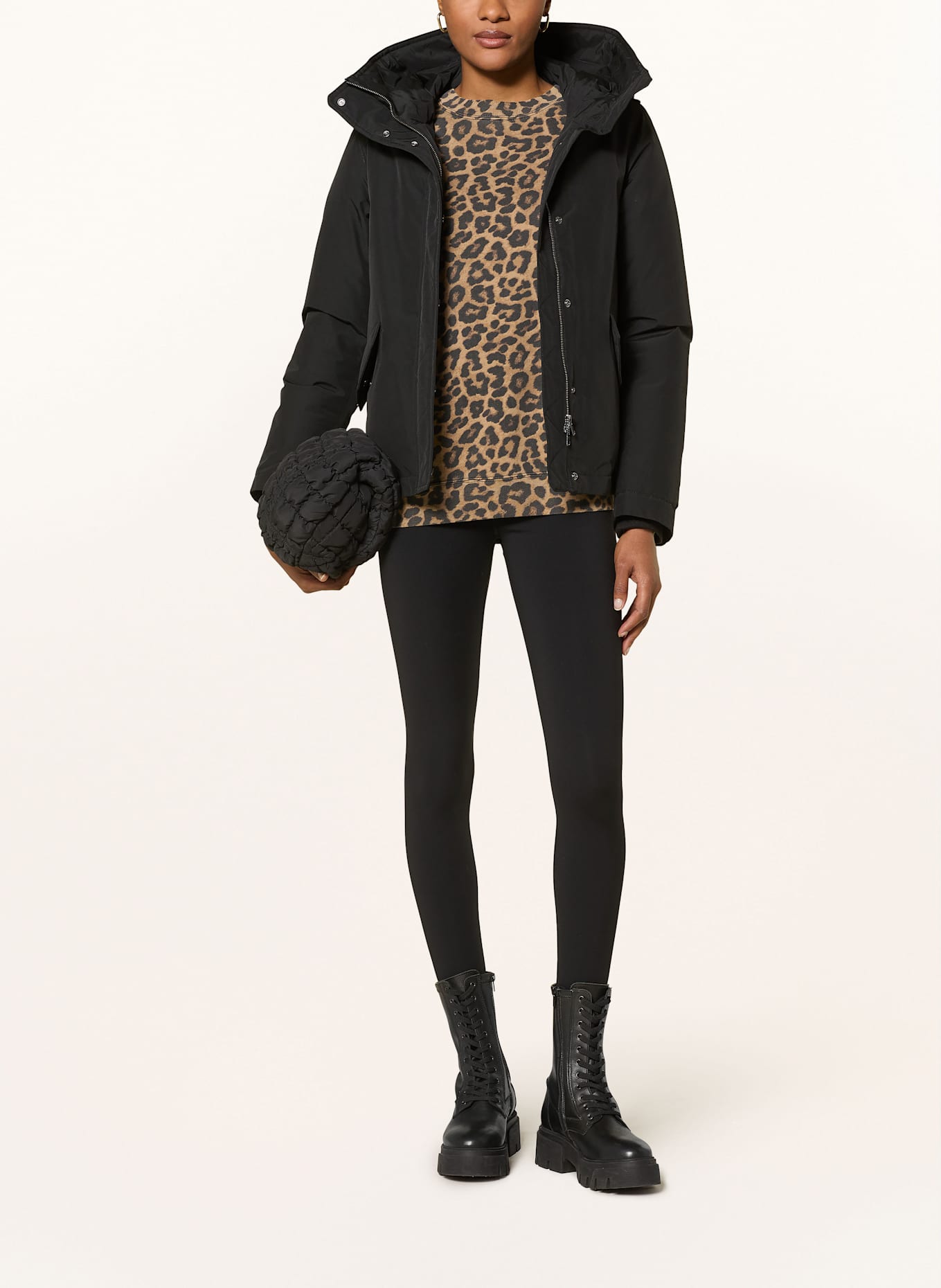WOOLRICH Daunenjacke: SCHWARZ