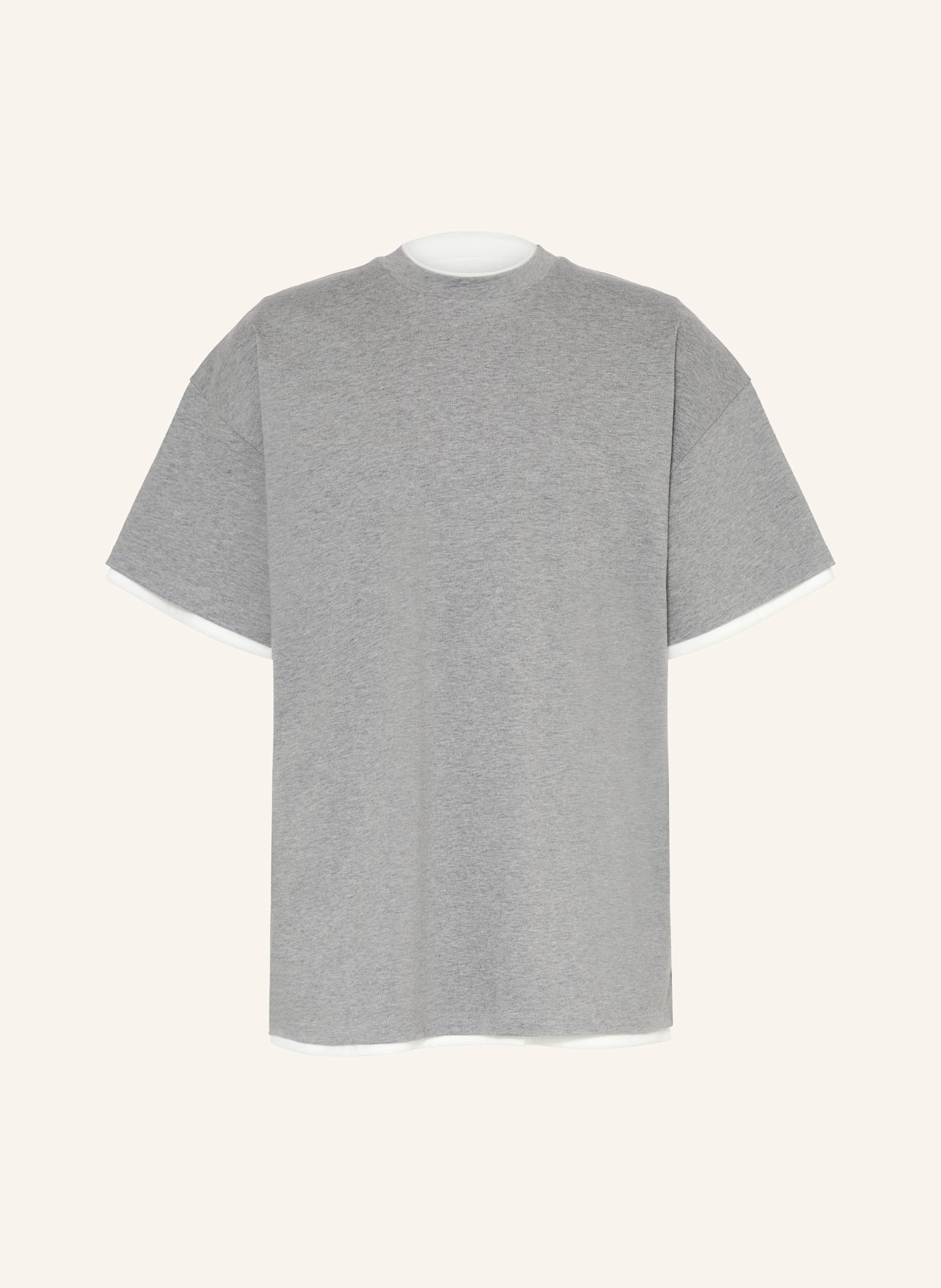 JIL SANDER T-shirt: GRAY / WHITE
