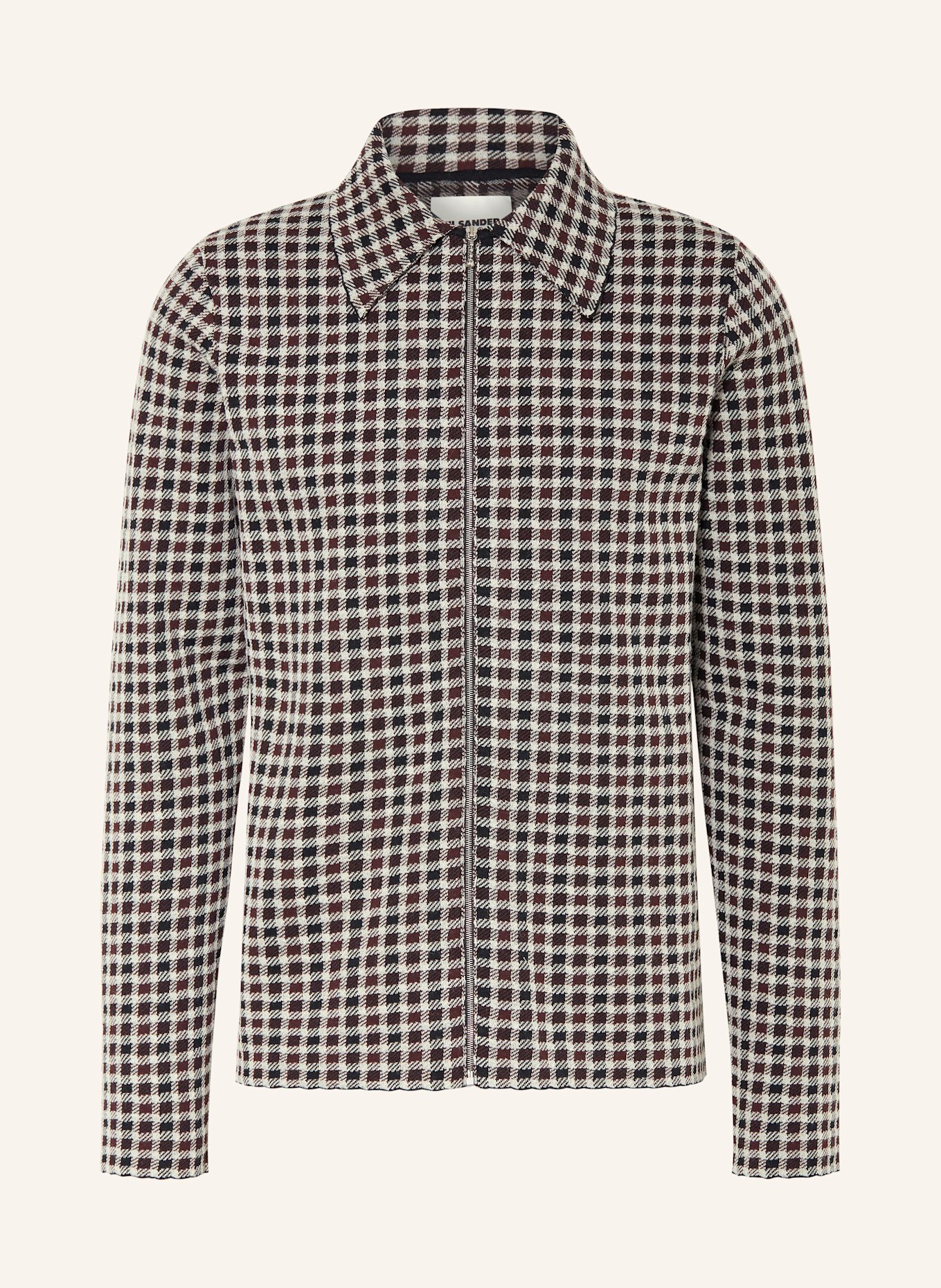 JIL SANDER Overjacket: DUNKELGRAU